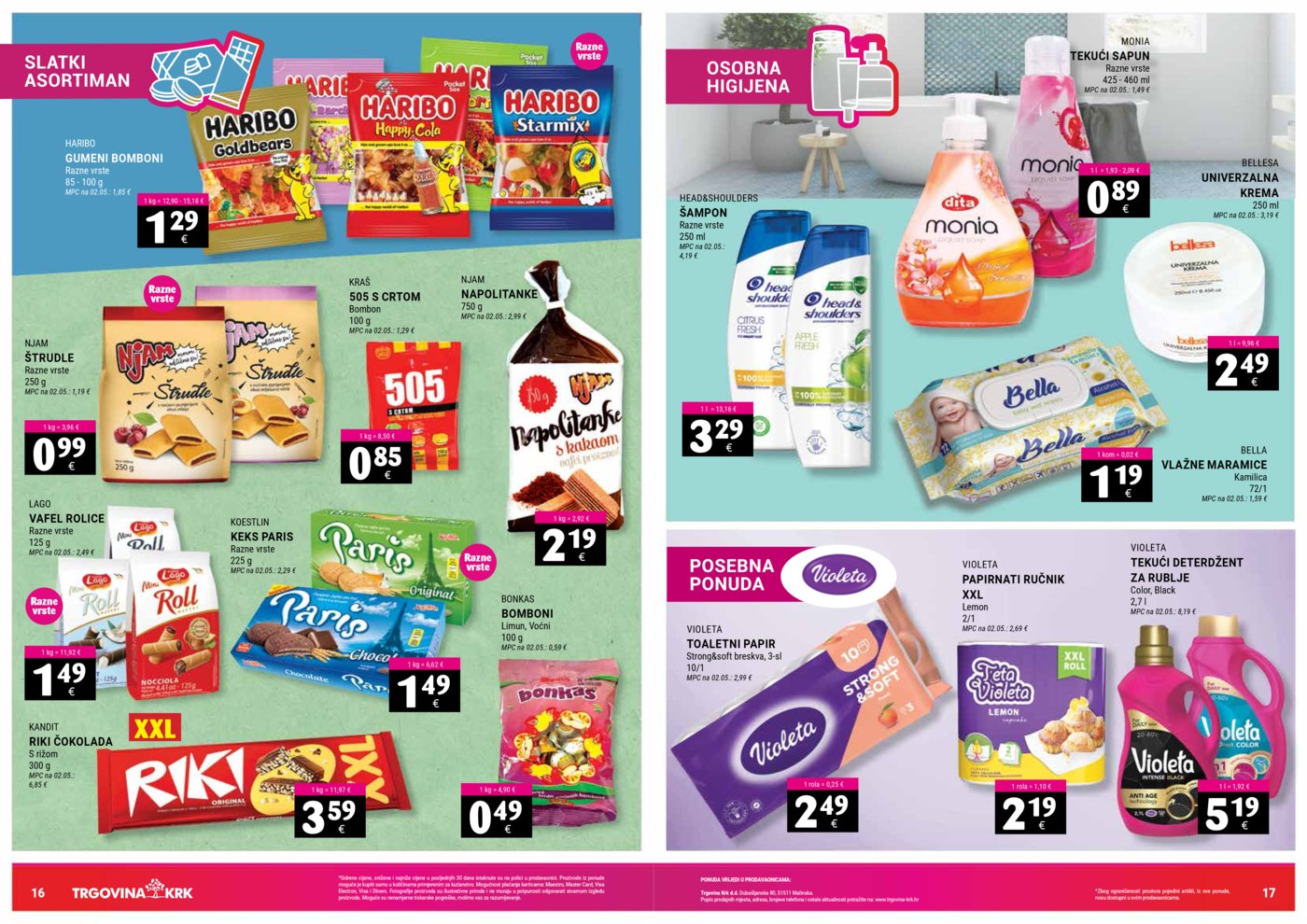 Trgovina Krk katalog Akcija 16.01. - 31.01.2026.