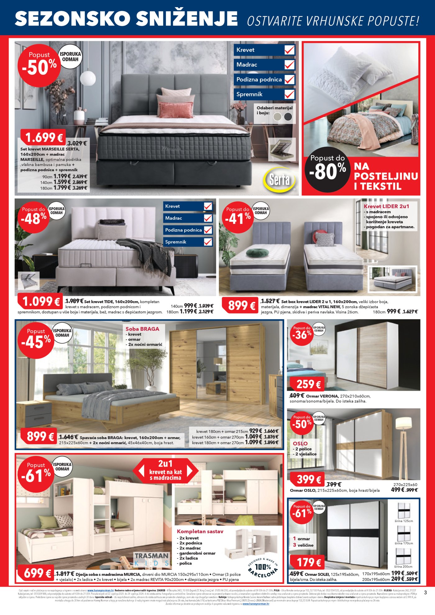 Harvey Norman Sezonsko Sniženje 22.1. - 29.1.2026.