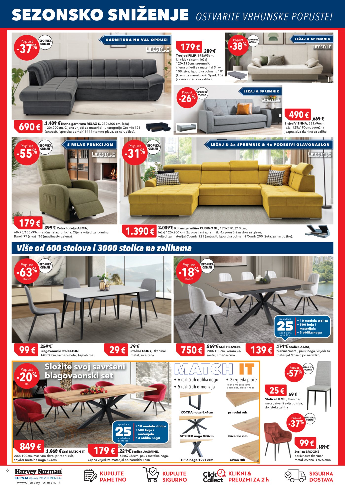 Harvey Norman Sezonsko Sniženje 22.1. - 29.1.2026.