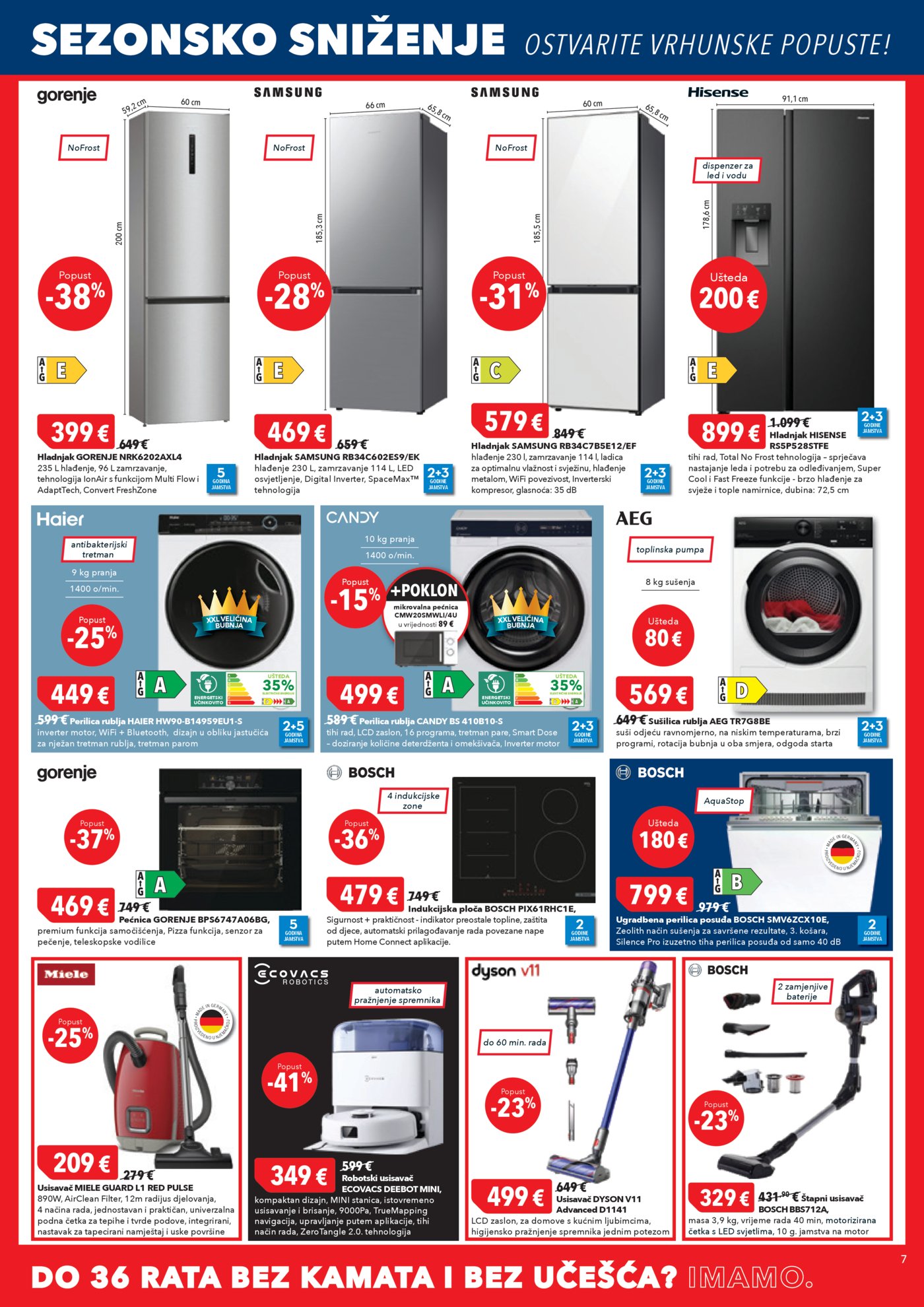 Harvey Norman Sezonsko Sniženje 22.1. - 29.1.2026.