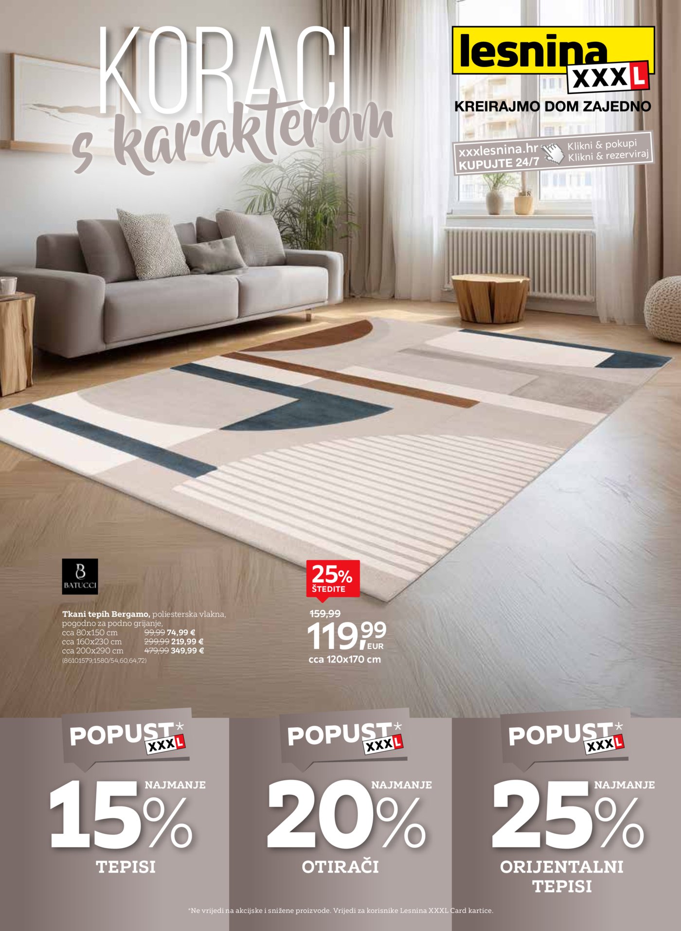 Lesnina katalog Koraci s karakterom 23.01. - 23.02.2026.