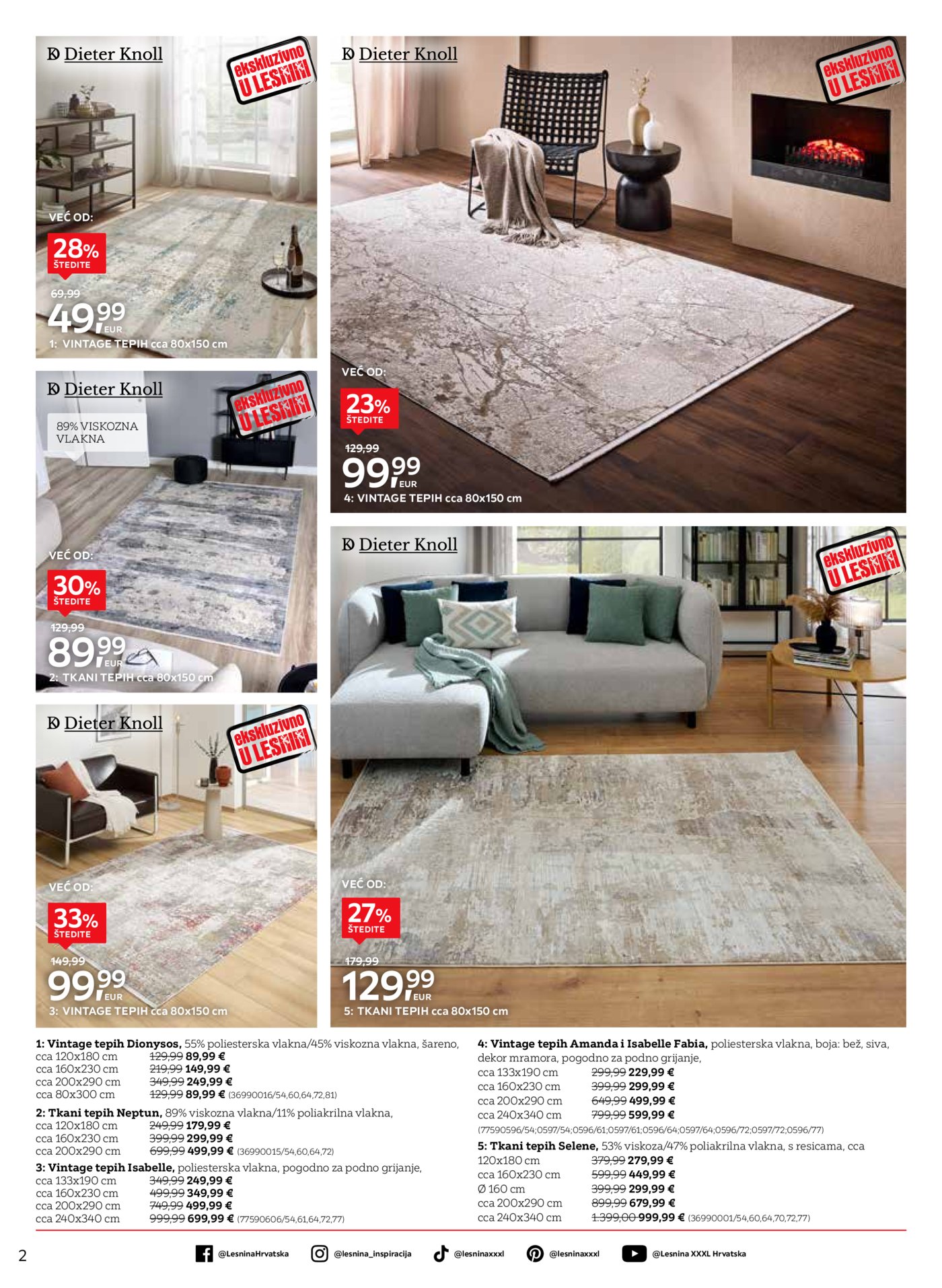 Lesnina katalog Koraci s karakterom 23.01. - 23.02.2026.