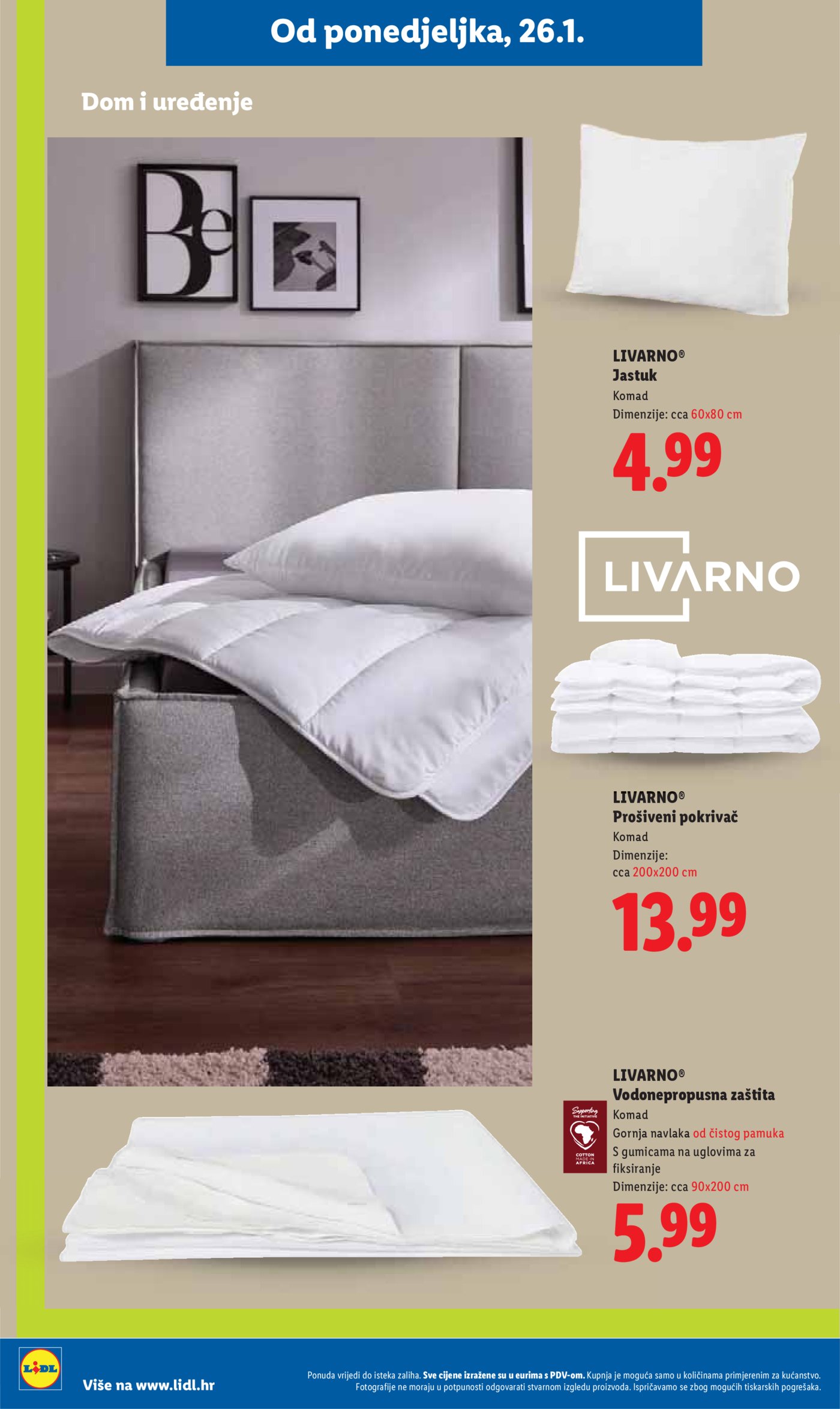 Lidl katalog Super ponuda od ponedjeljka 26.01. - 01.02.2026.