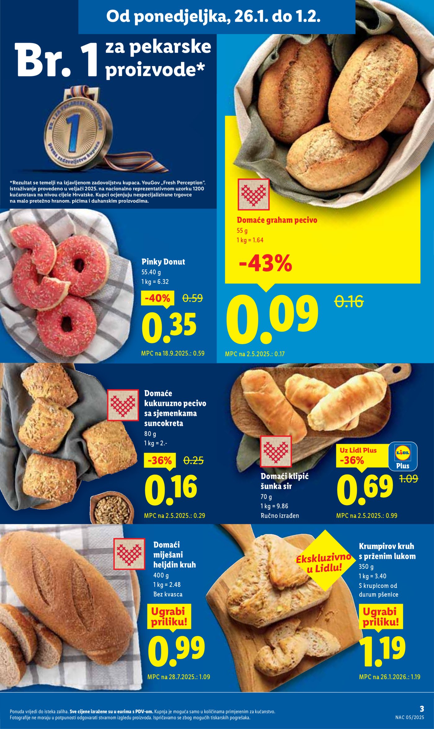 Lidl katalog Super ponuda od ponedjeljka 26.01. - 01.02.2026.