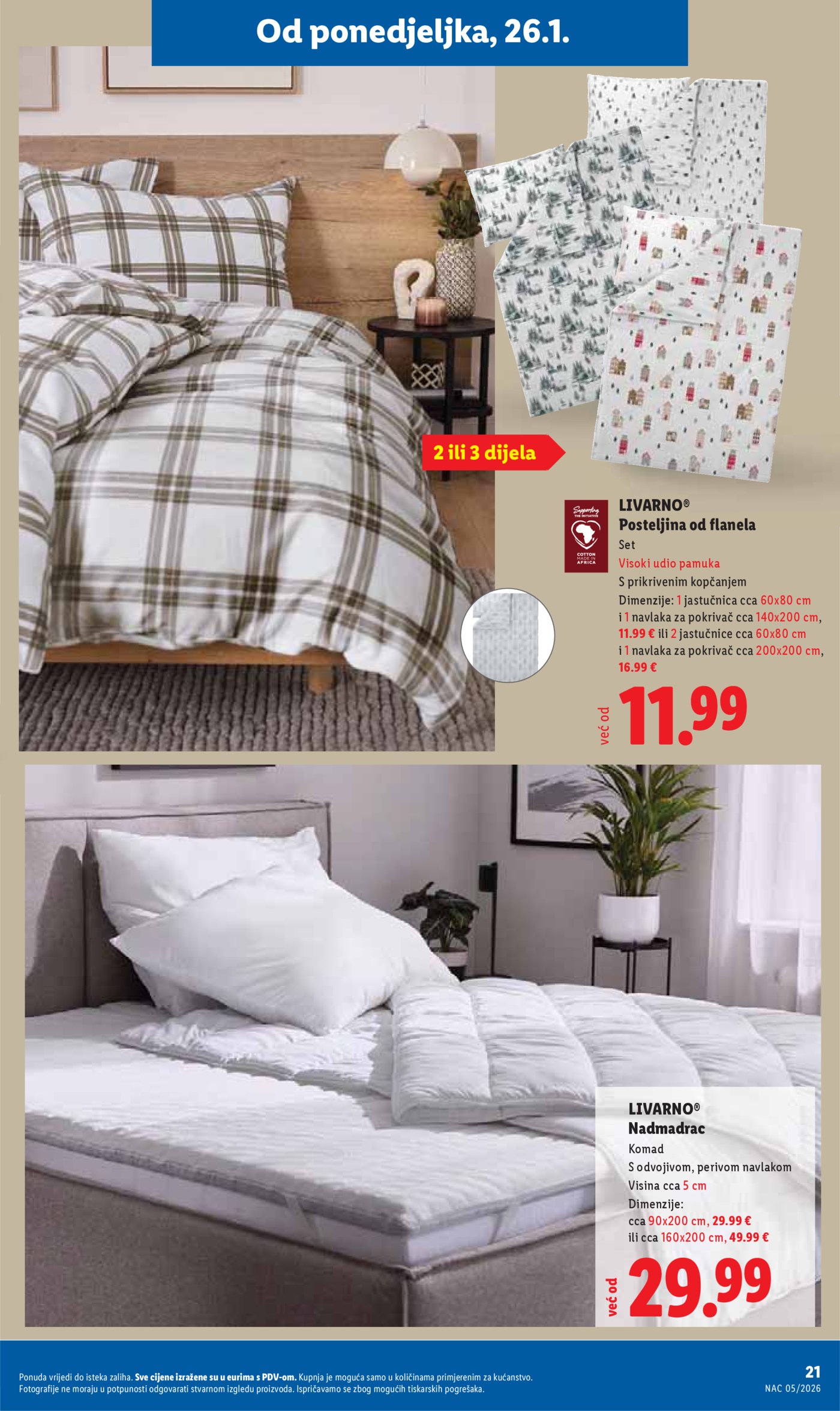 Lidl katalog Super ponuda od ponedjeljka 26.01. - 01.02.2026.
