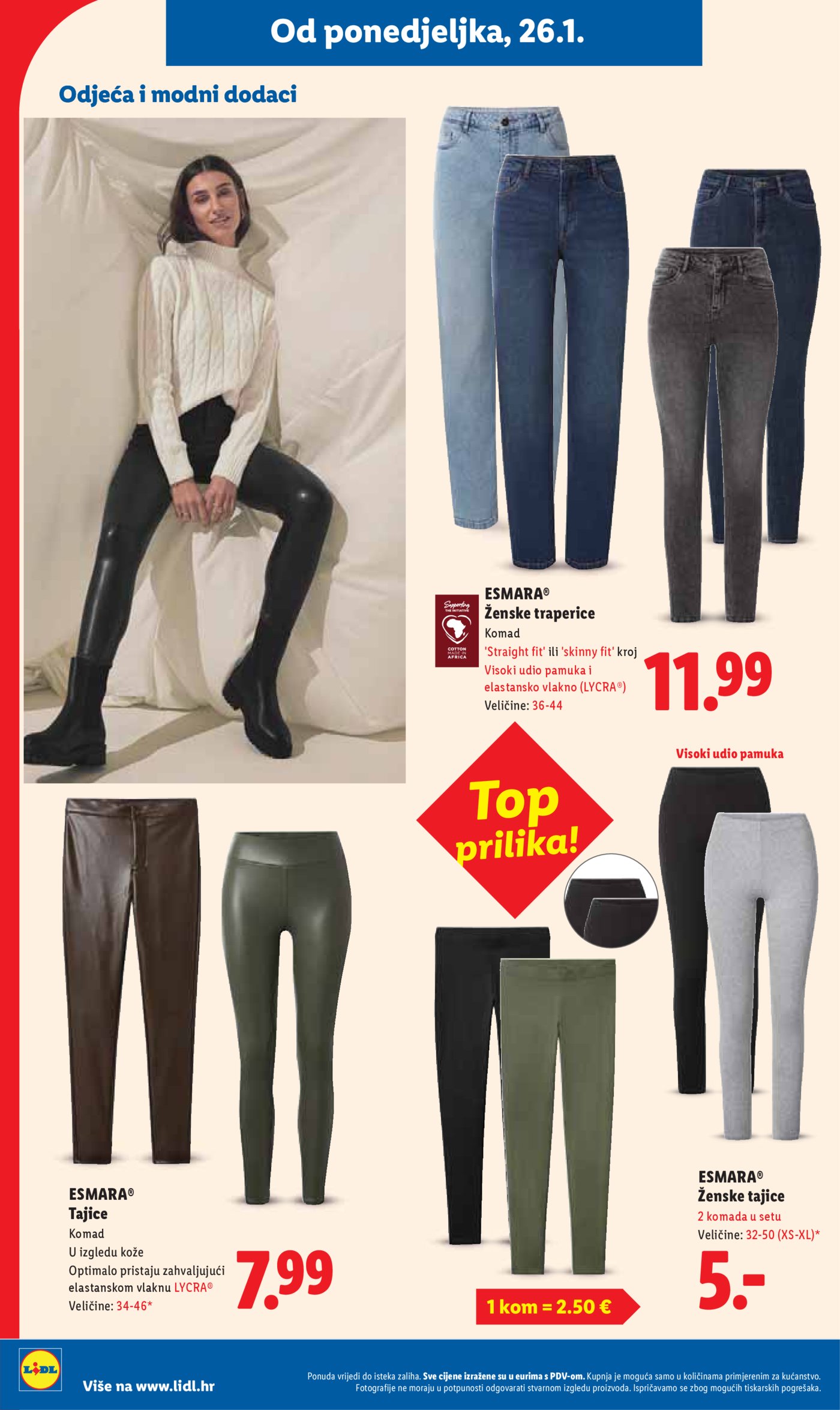 Lidl katalog Super ponuda od ponedjeljka 26.01. - 01.02.2026.