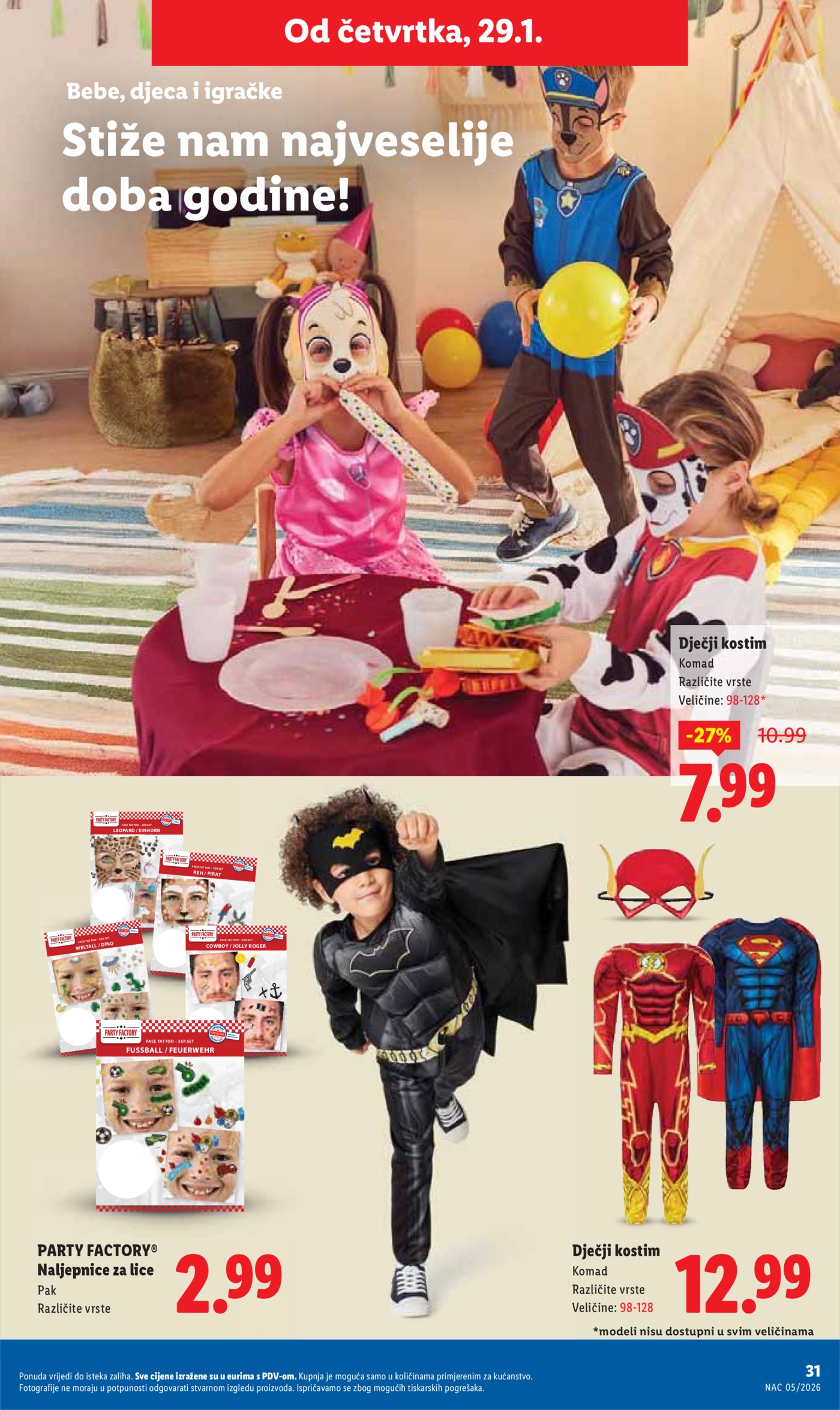 Lidl katalog Super ponuda od ponedjeljka 26.01. - 01.02.2026.