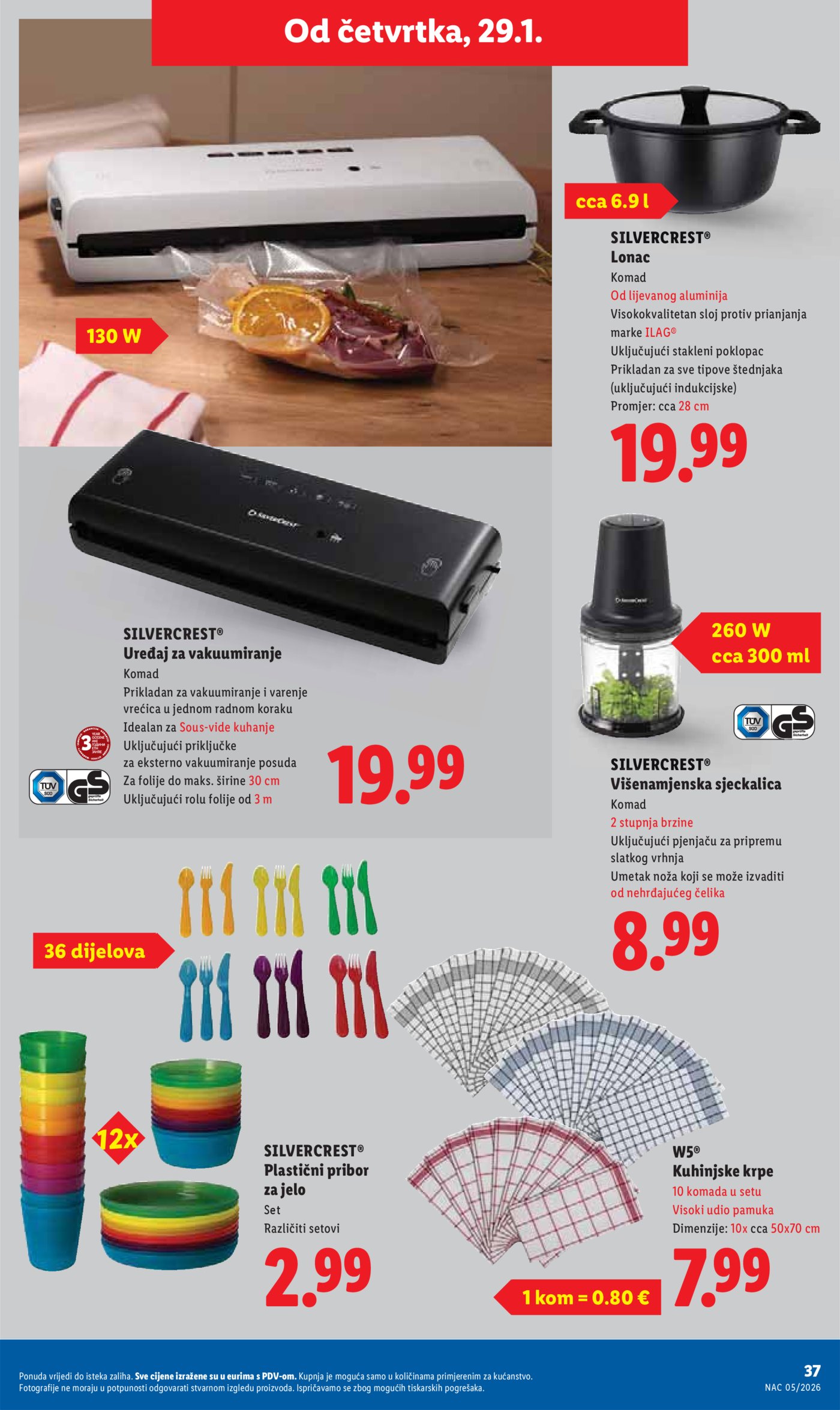 Lidl katalog Super ponuda od ponedjeljka 26.01. - 01.02.2026.