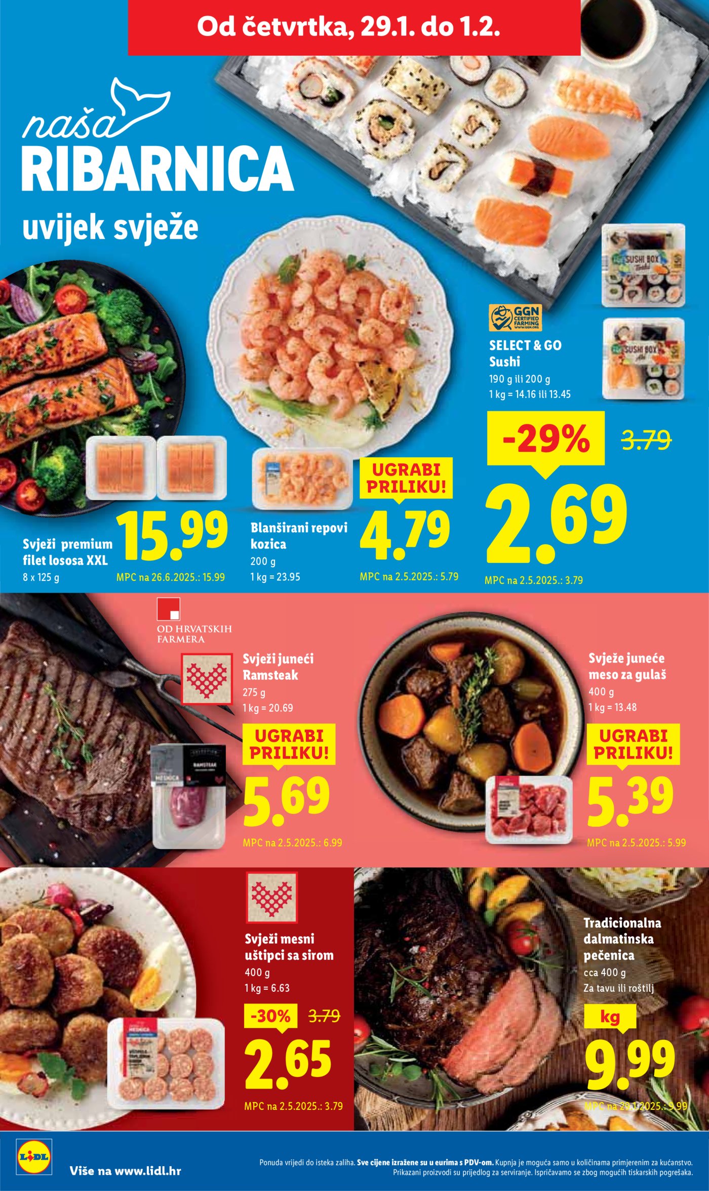 Lidl katalog Super ponuda od ponedjeljka 26.01. - 01.02.2026.
