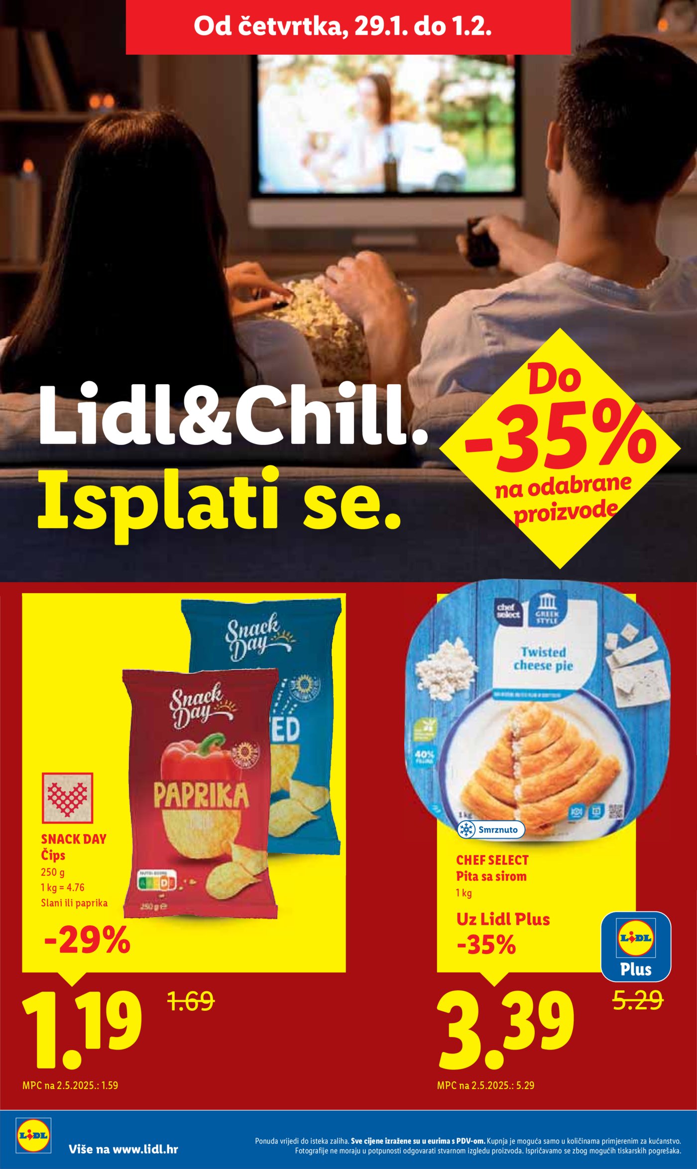 Lidl katalog Super ponuda od ponedjeljka 26.01. - 01.02.2026.