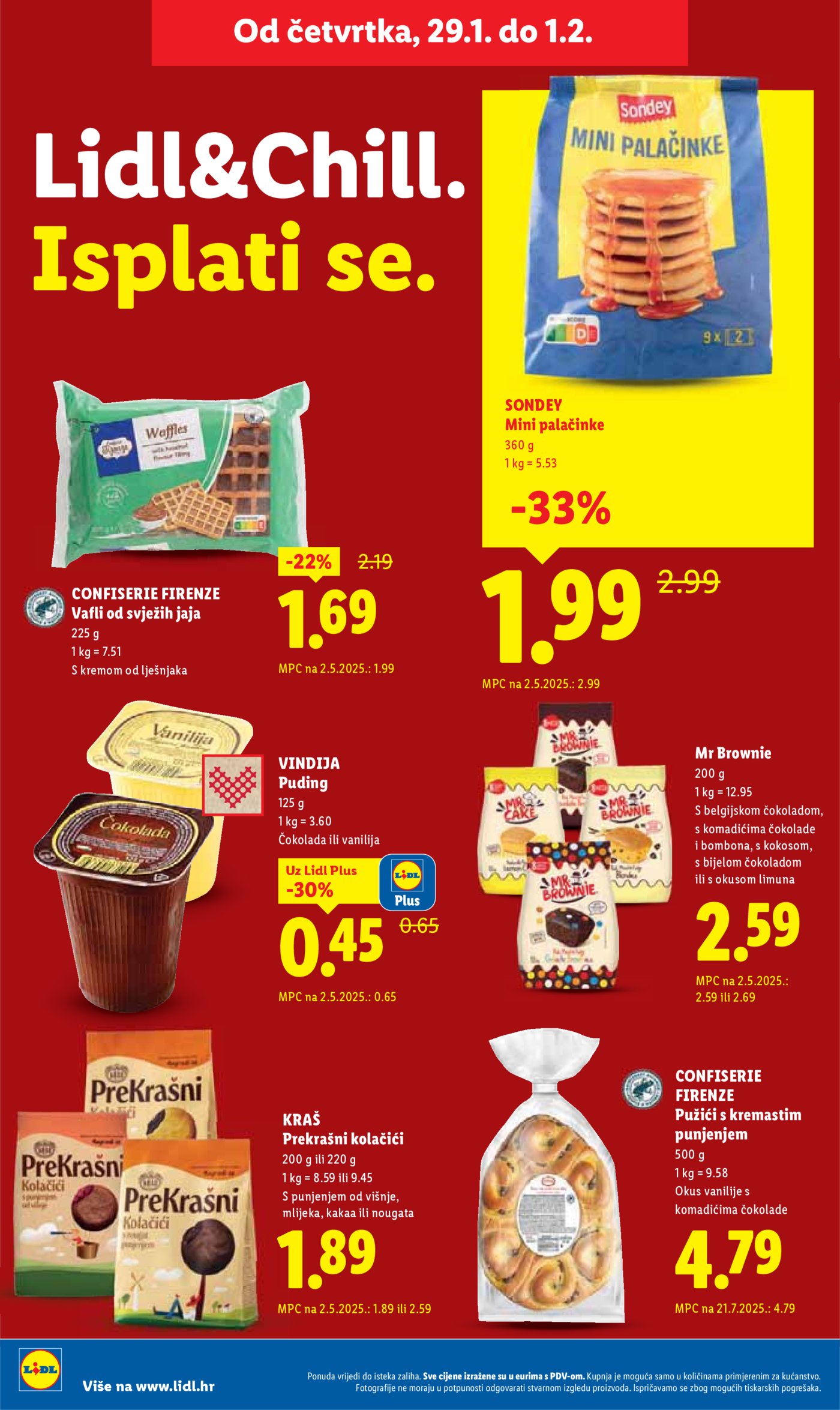 Lidl katalog Super ponuda od ponedjeljka 26.01. - 01.02.2026.