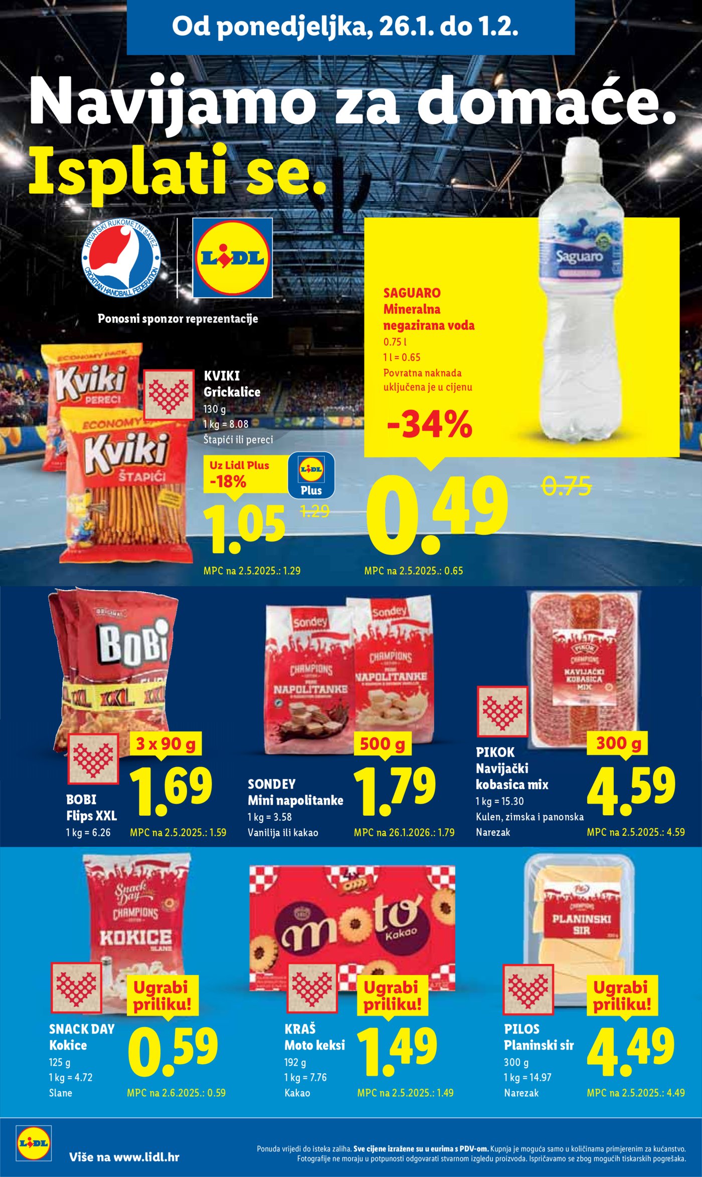 Lidl katalog Super ponuda od ponedjeljka 26.01. - 01.02.2026.