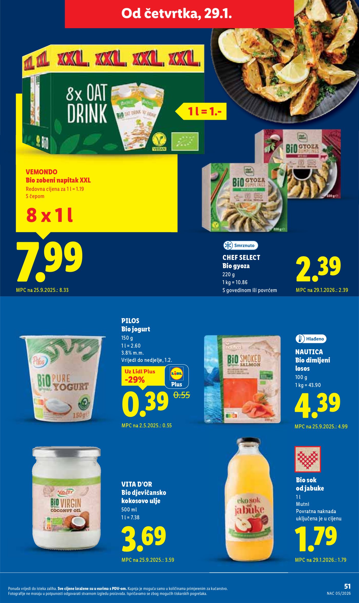 Lidl katalog Super ponuda od ponedjeljka 26.01. - 01.02.2026.