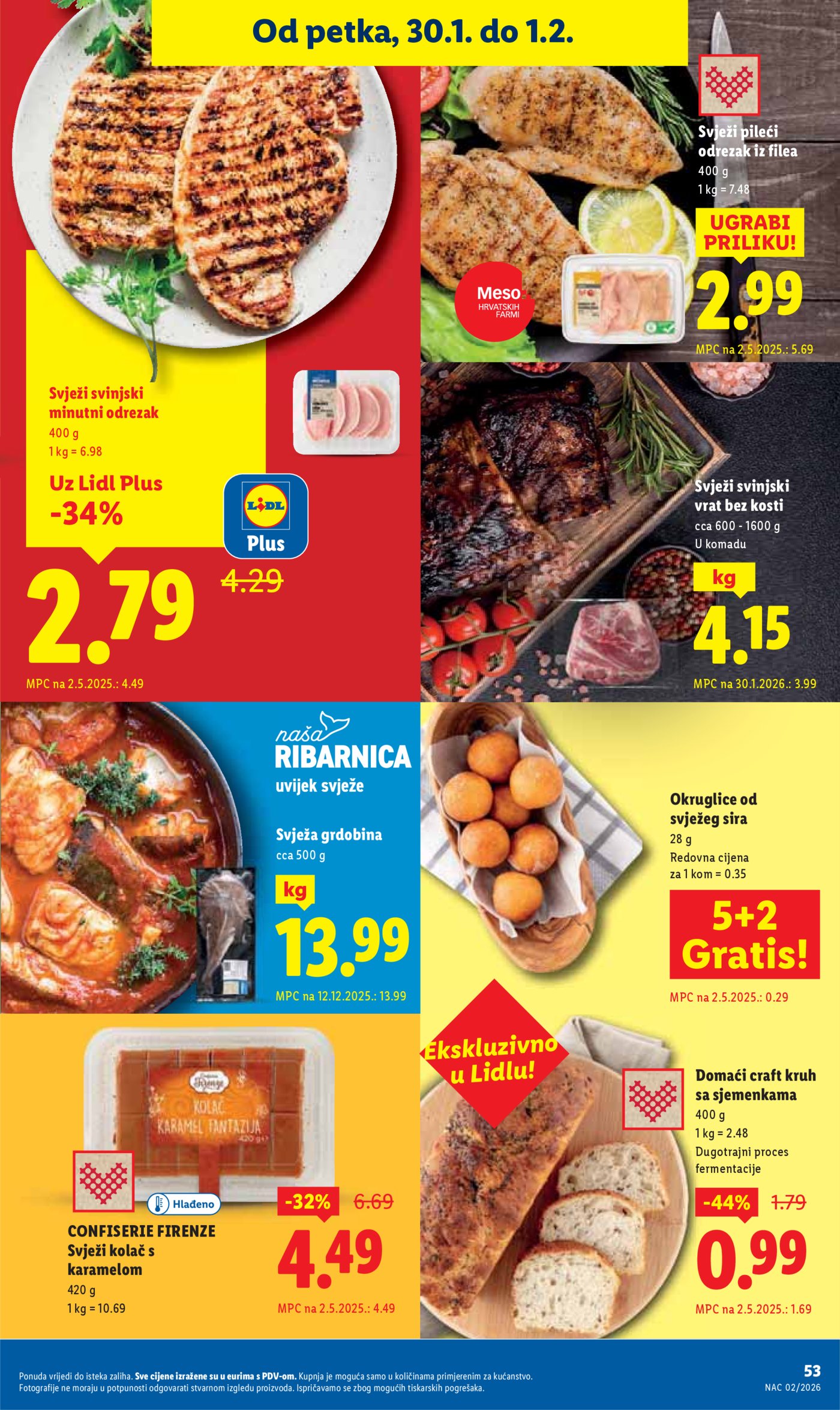 Lidl katalog Super ponuda od ponedjeljka 26.01. - 01.02.2026.