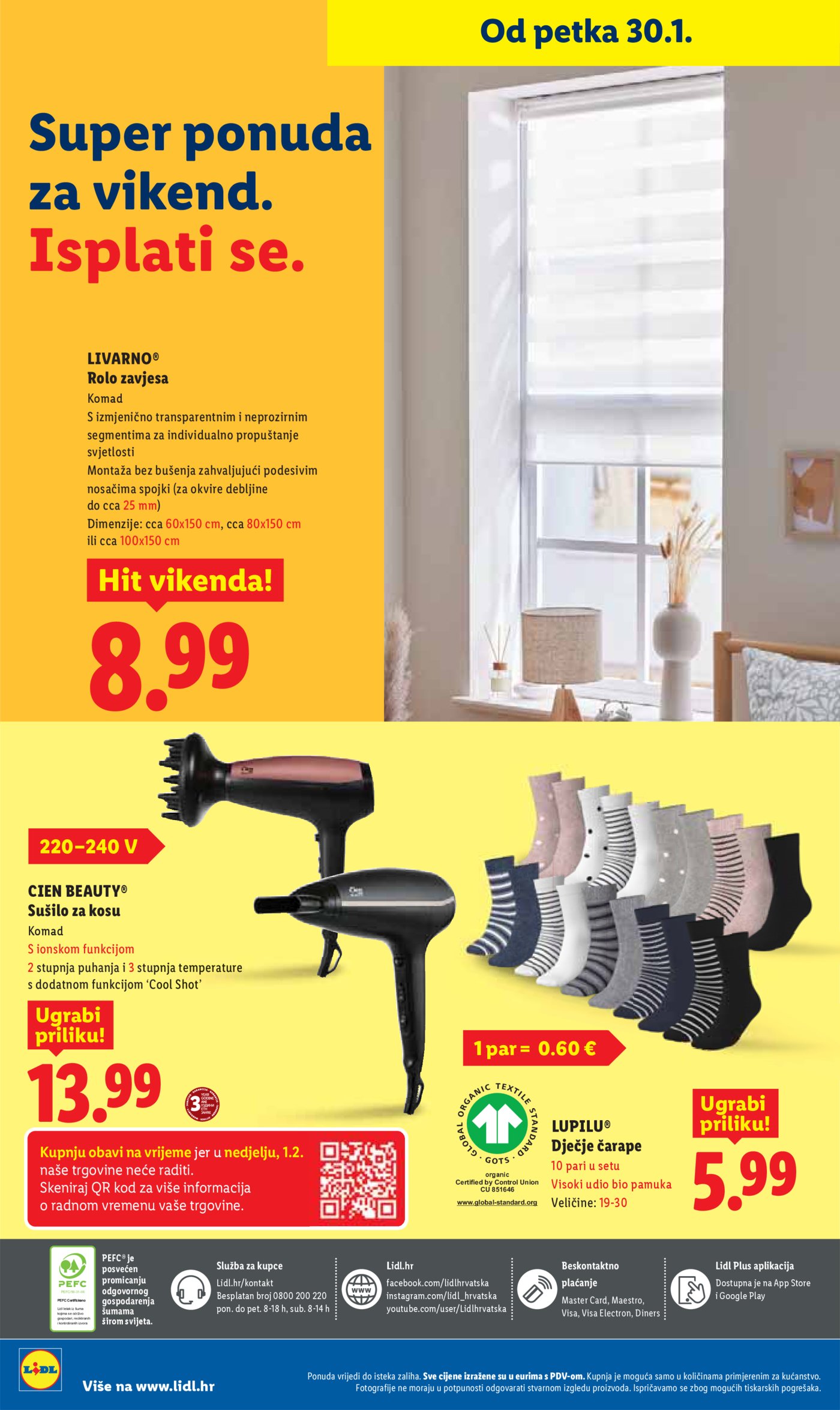 Lidl katalog Super ponuda od ponedjeljka 26.01. - 01.02.2026.