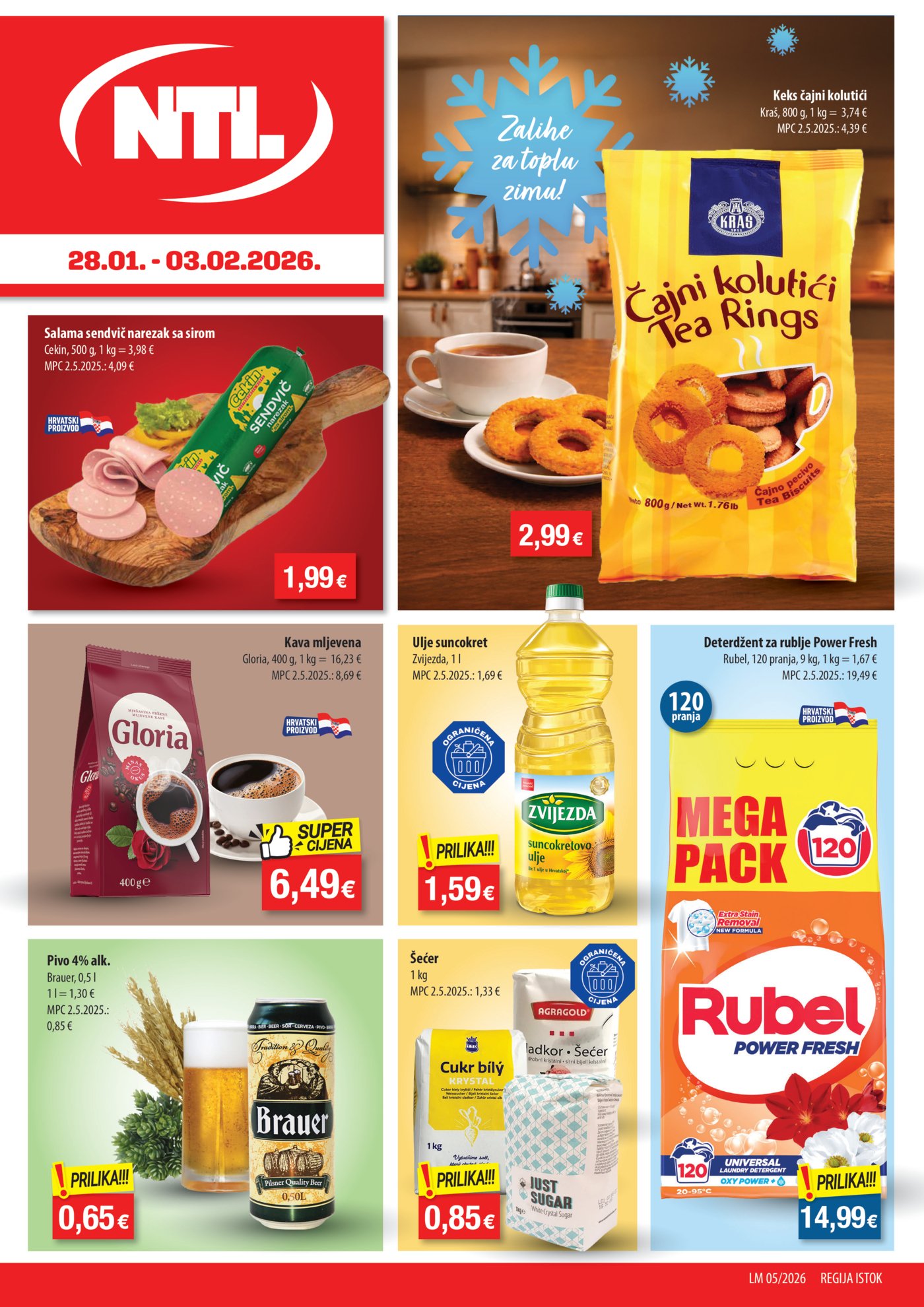 NTL katalog Akcija 28.01. - 03.02.2026. Istok