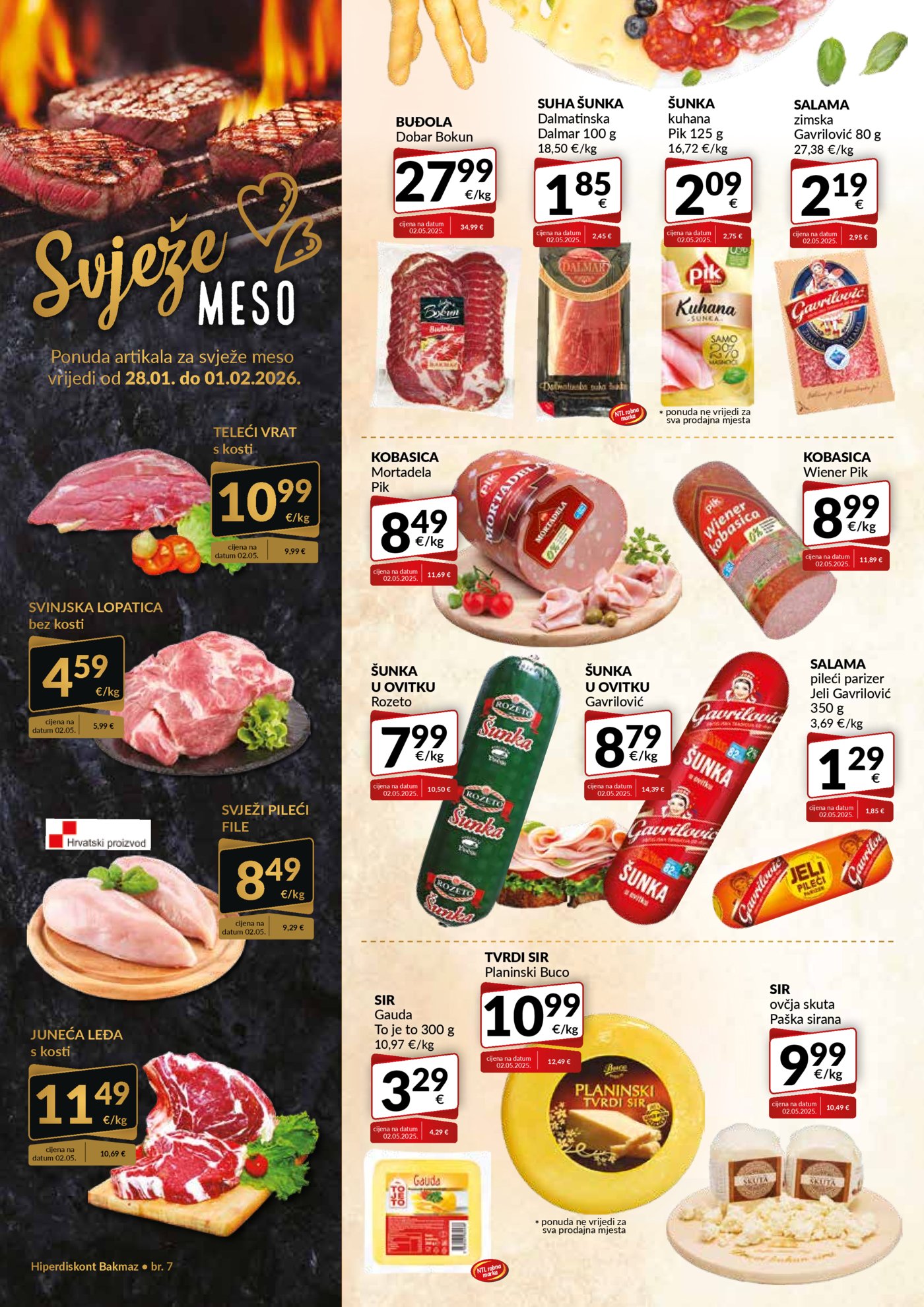 Bakmaz katalog Akcija 28.01.- 03.02.2026.