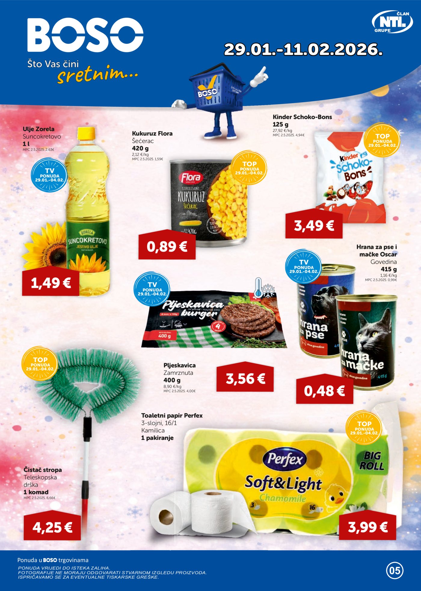 Boso katalog Akcija 29.01. - 11.02.2026.