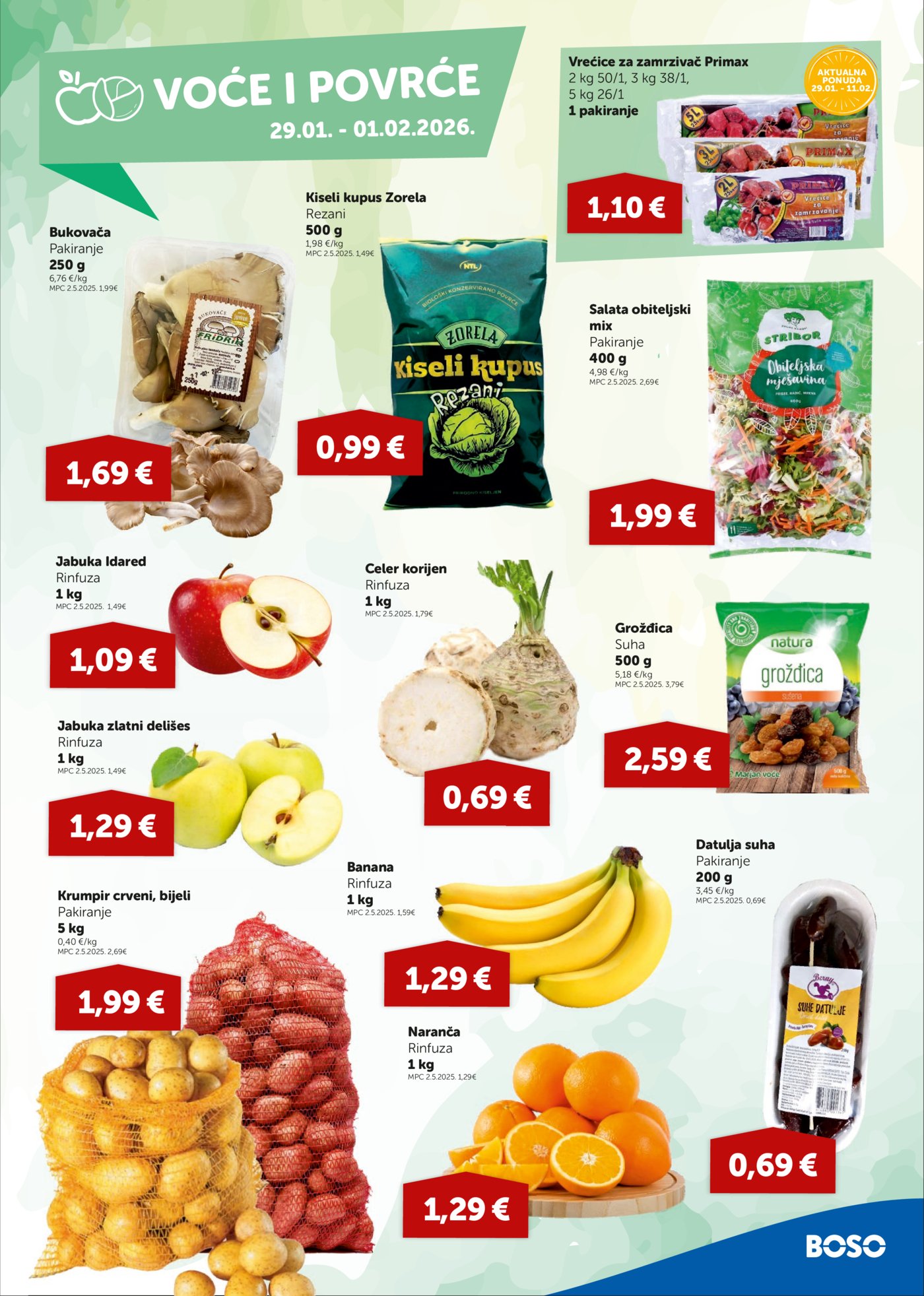Boso katalog Akcija 29.01. - 11.02.2026.
