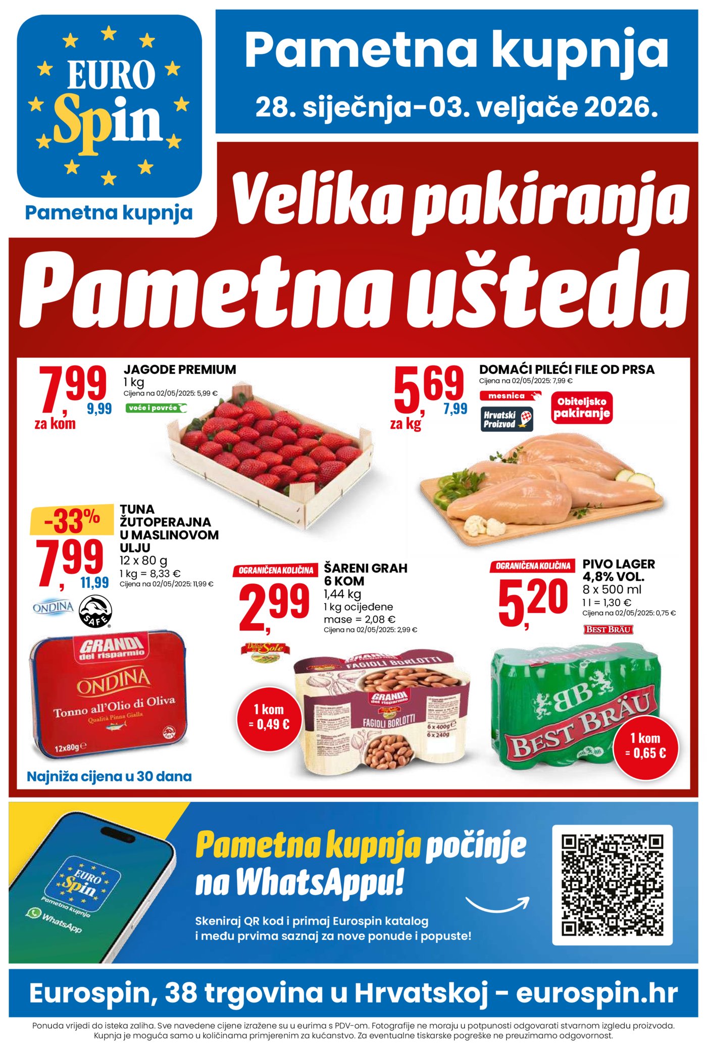 Eurospin katalog Akcija 28.01.-03.02.2026.