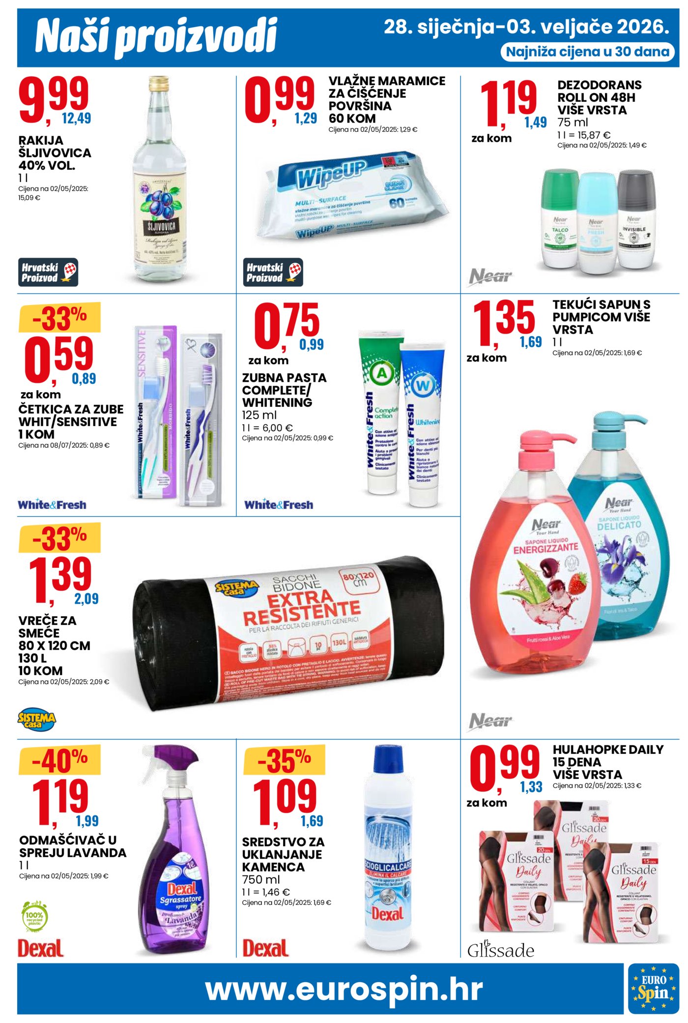 Eurospin katalog Akcija 28.01.-03.02.2026.