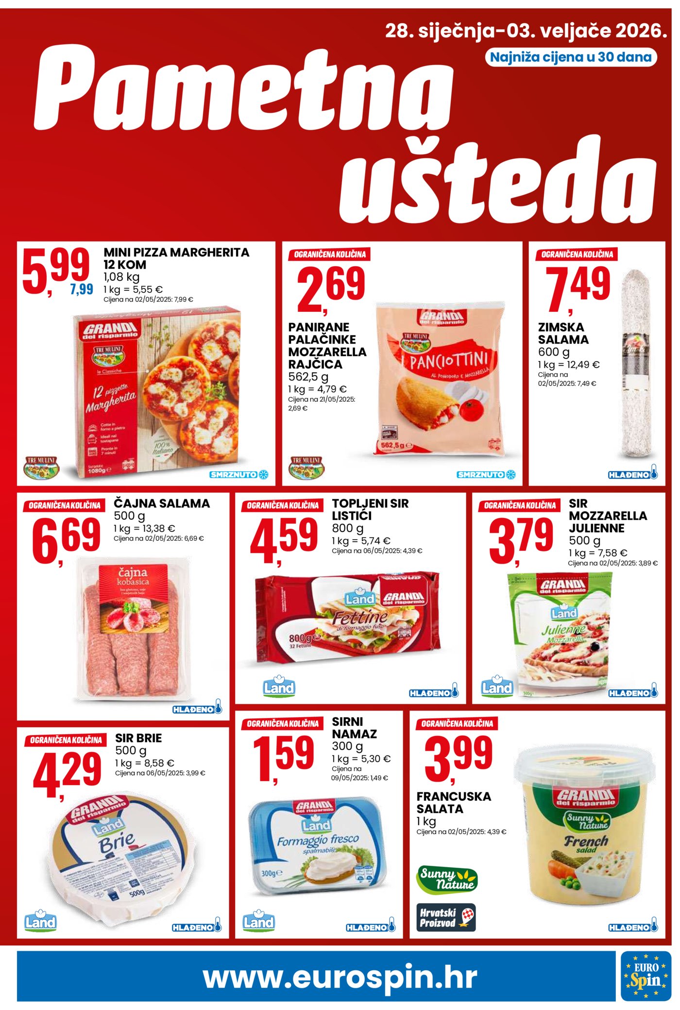 Eurospin katalog Akcija 28.01.-03.02.2026.