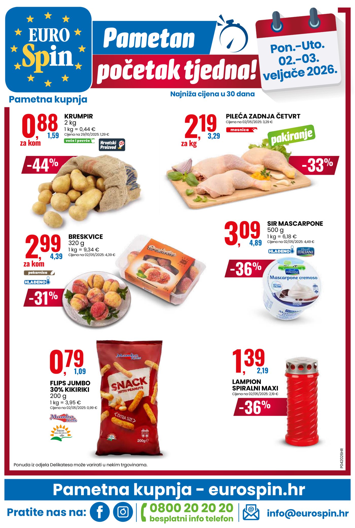 Eurospin katalog Akcija 28.01.-03.02.2026.