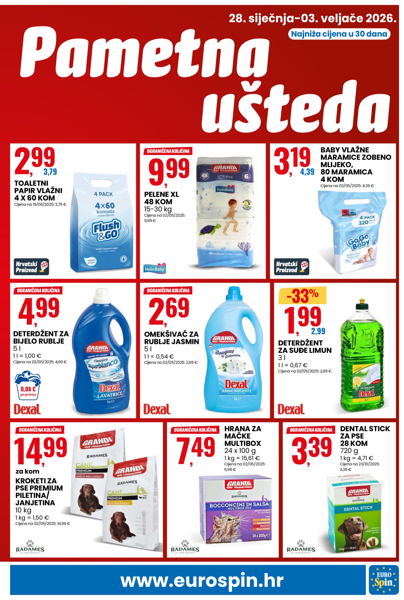 Eurospin katalog Akcija 28.01.-03.02.2026.