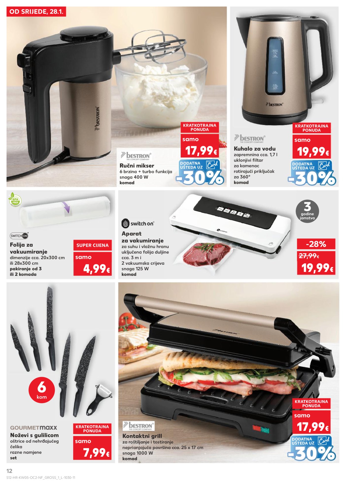Kaufland katalog Neprehrana 28.01.-03.02.2026. Odabrane poslovnice