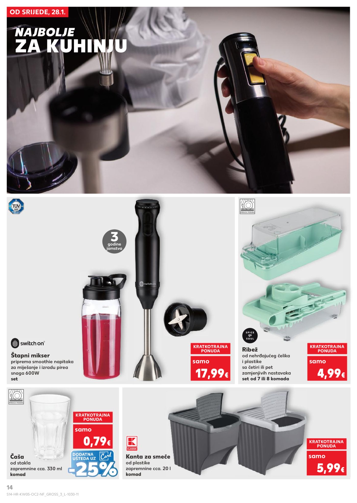 Kaufland katalog Neprehrana 28.01.-03.02.2026. Odabrane poslovnice