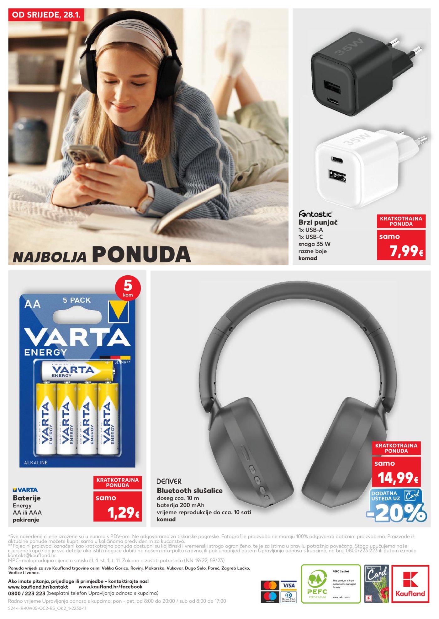 Kaufland katalog Neprehrana 28.01.-03.02.2026. Vg, Po, Ro, Vo, Vu, DS, Ma, Iv, Lučko
