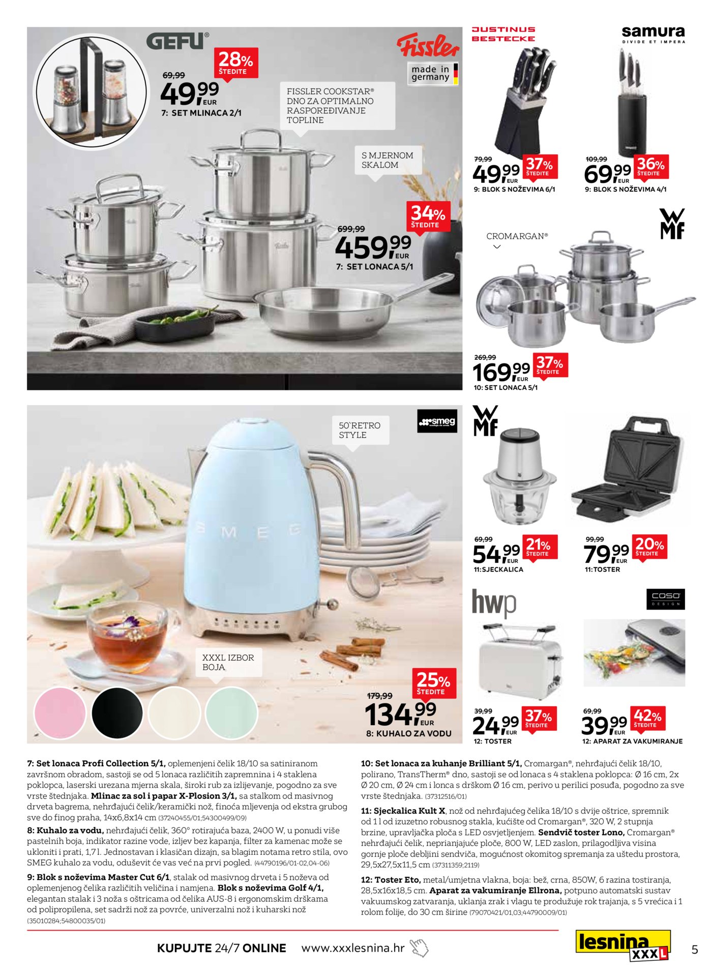 Lesnina katalog Elegancija na stolu 27.01.-19.02.2026.