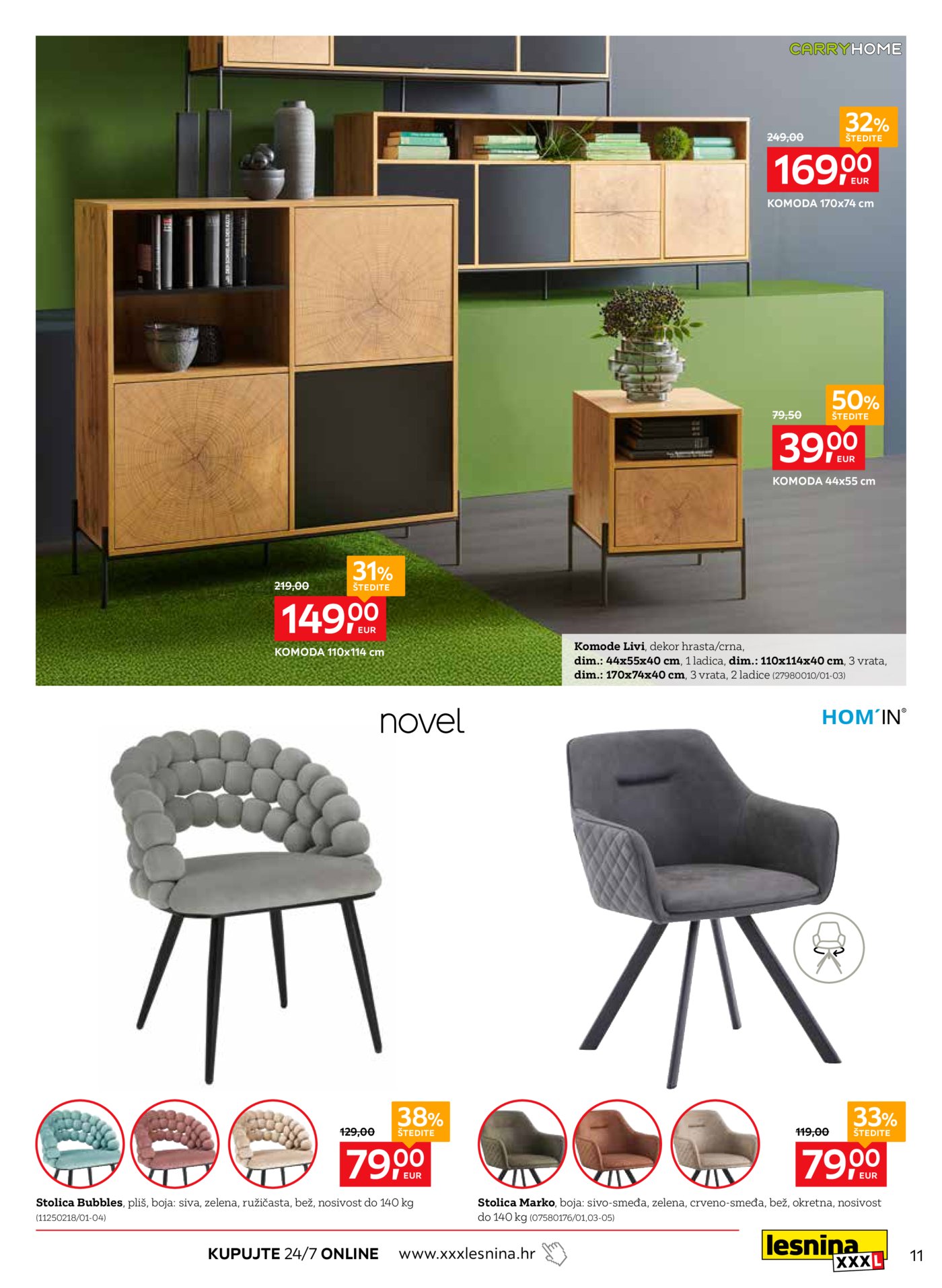 Lesnina katalog Za ugodne snove 27.01.-19.02.2026.