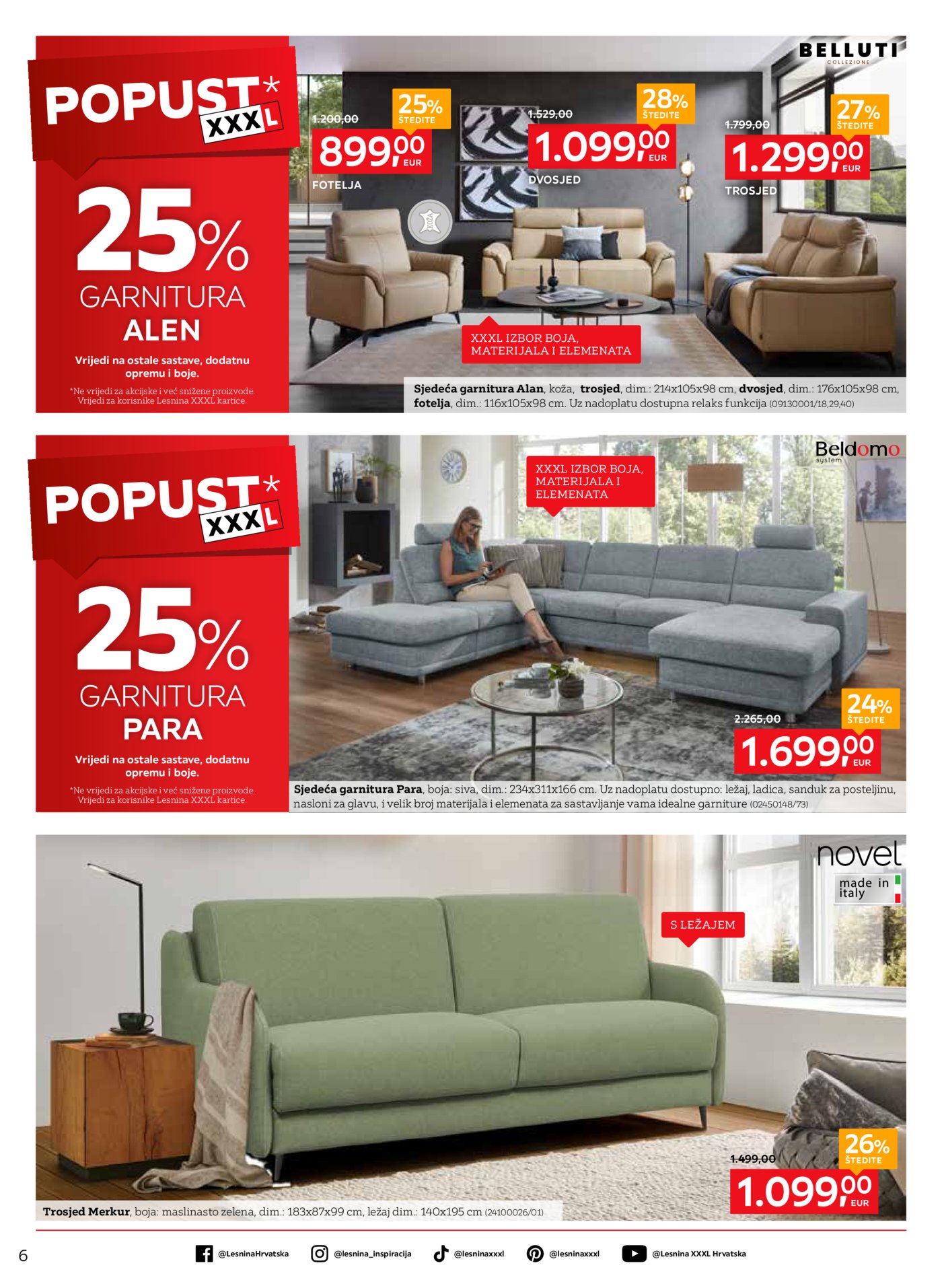 Lesnina katalog Za ugodne snove 27.01.-19.02.2026.