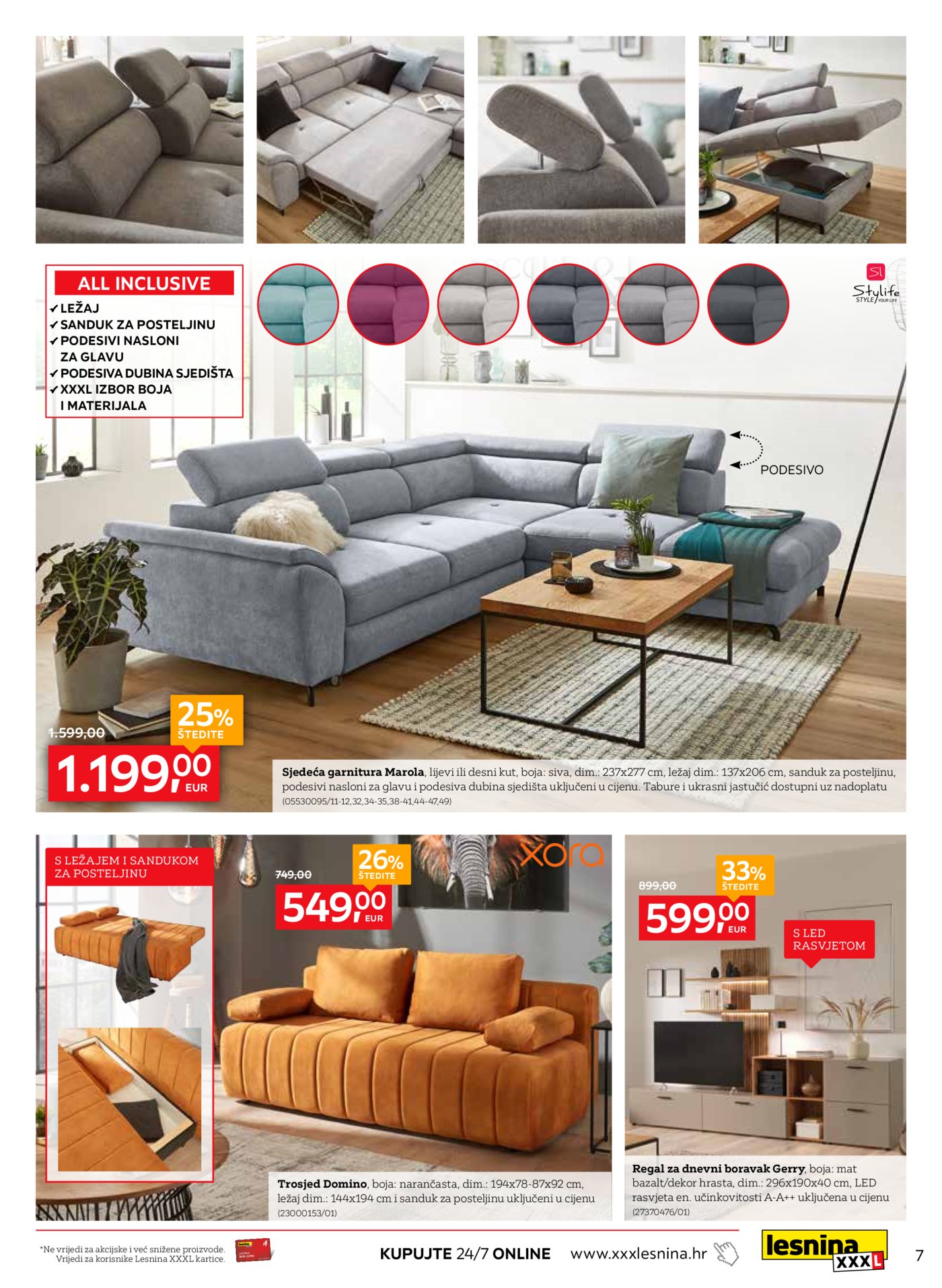 Lesnina katalog Za ugodne snove 27.01.-19.02.2026.