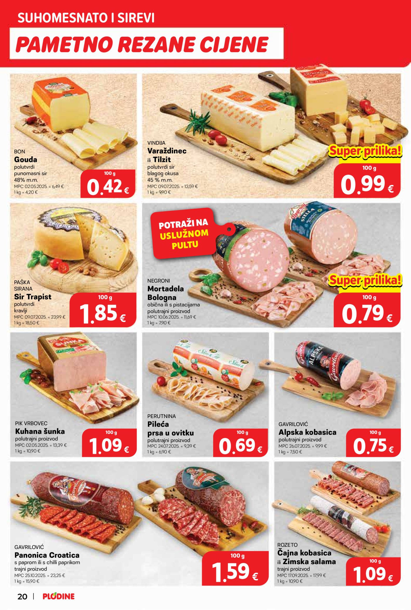 Plodine katalog Akcija 28.01.-03.02.2026.