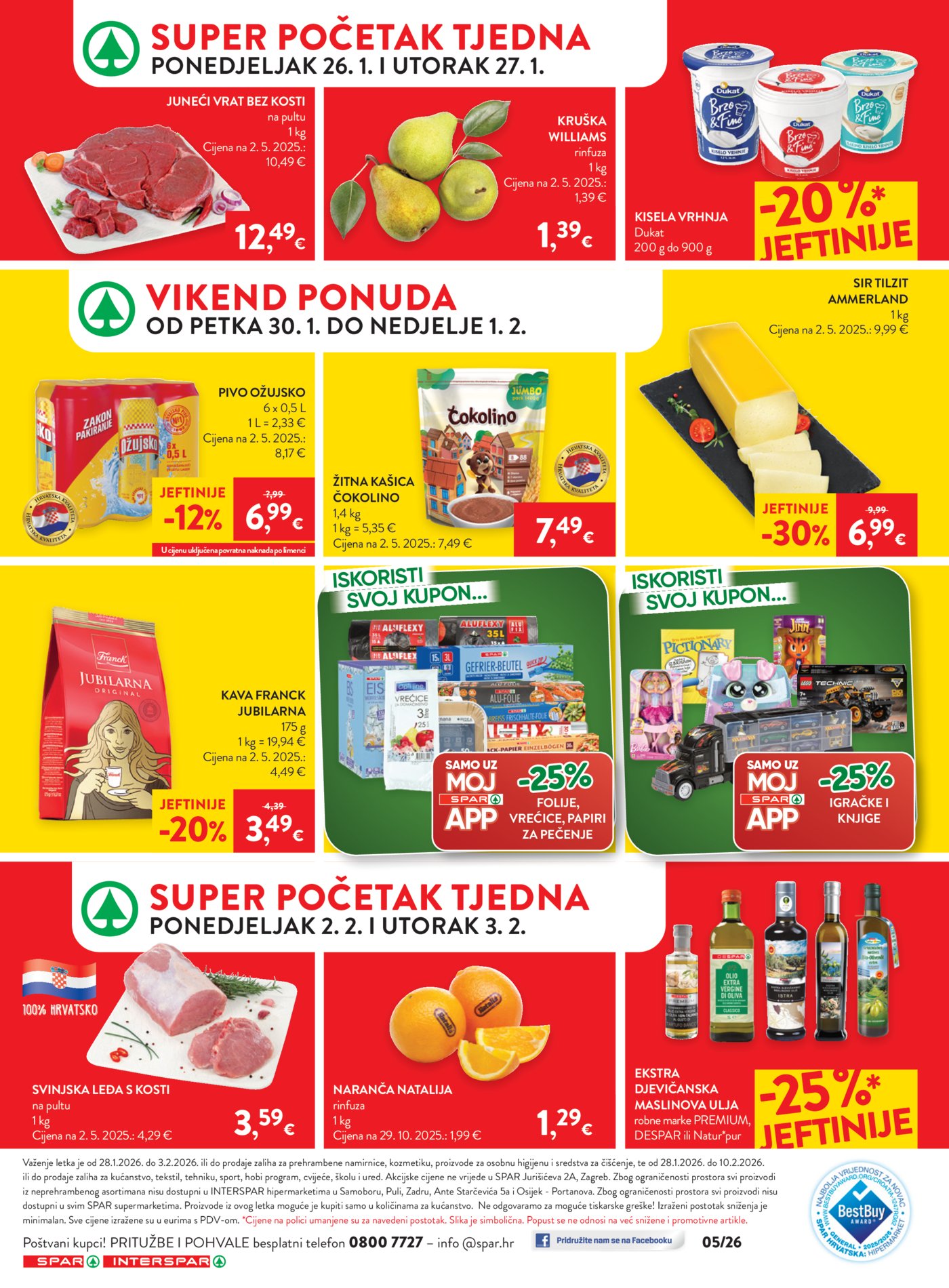 SPAR I INTERSPAR 28.01.-03.02.2026.