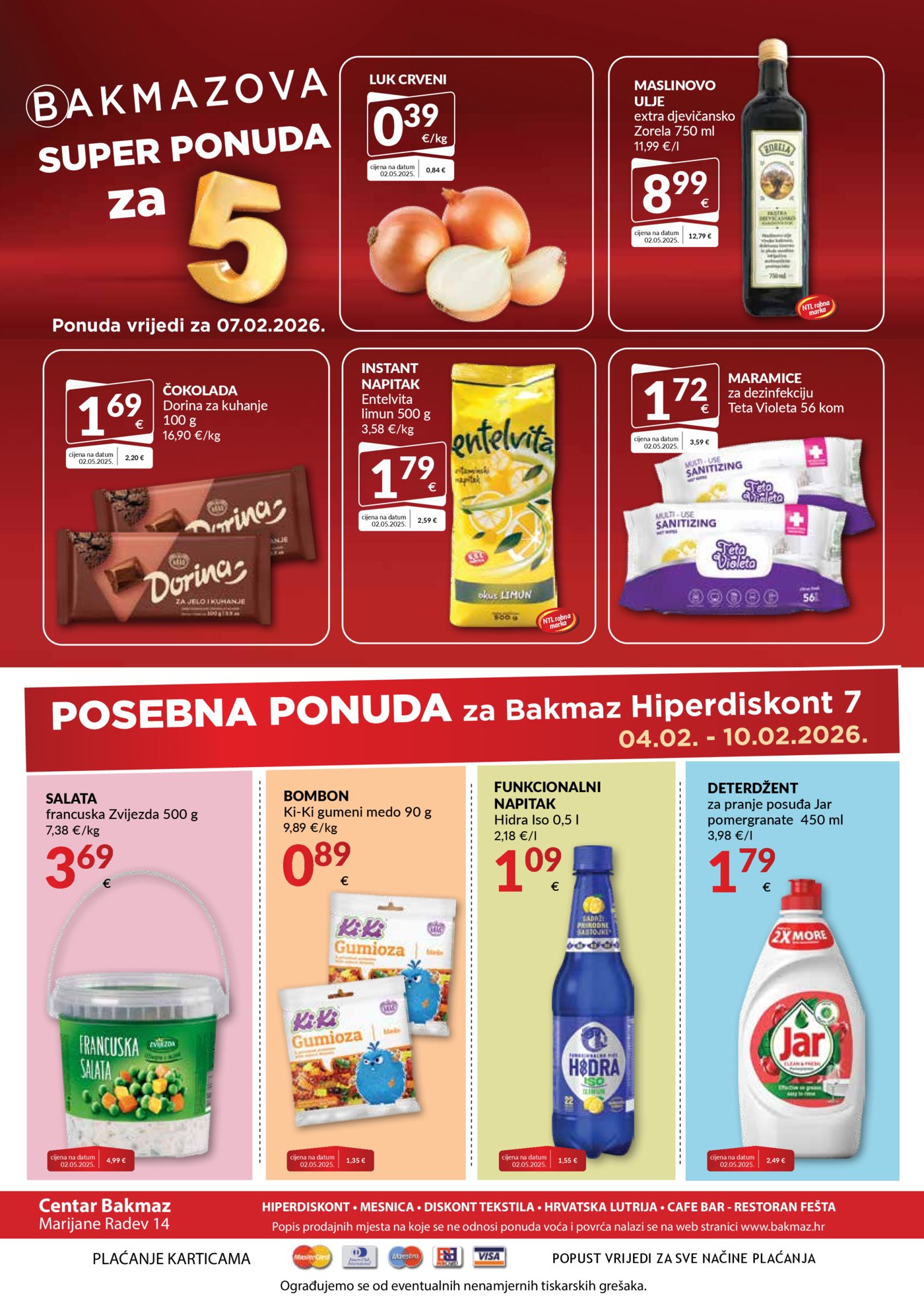Bakmaz katalog Akcija 04.02.-10.02.2026.