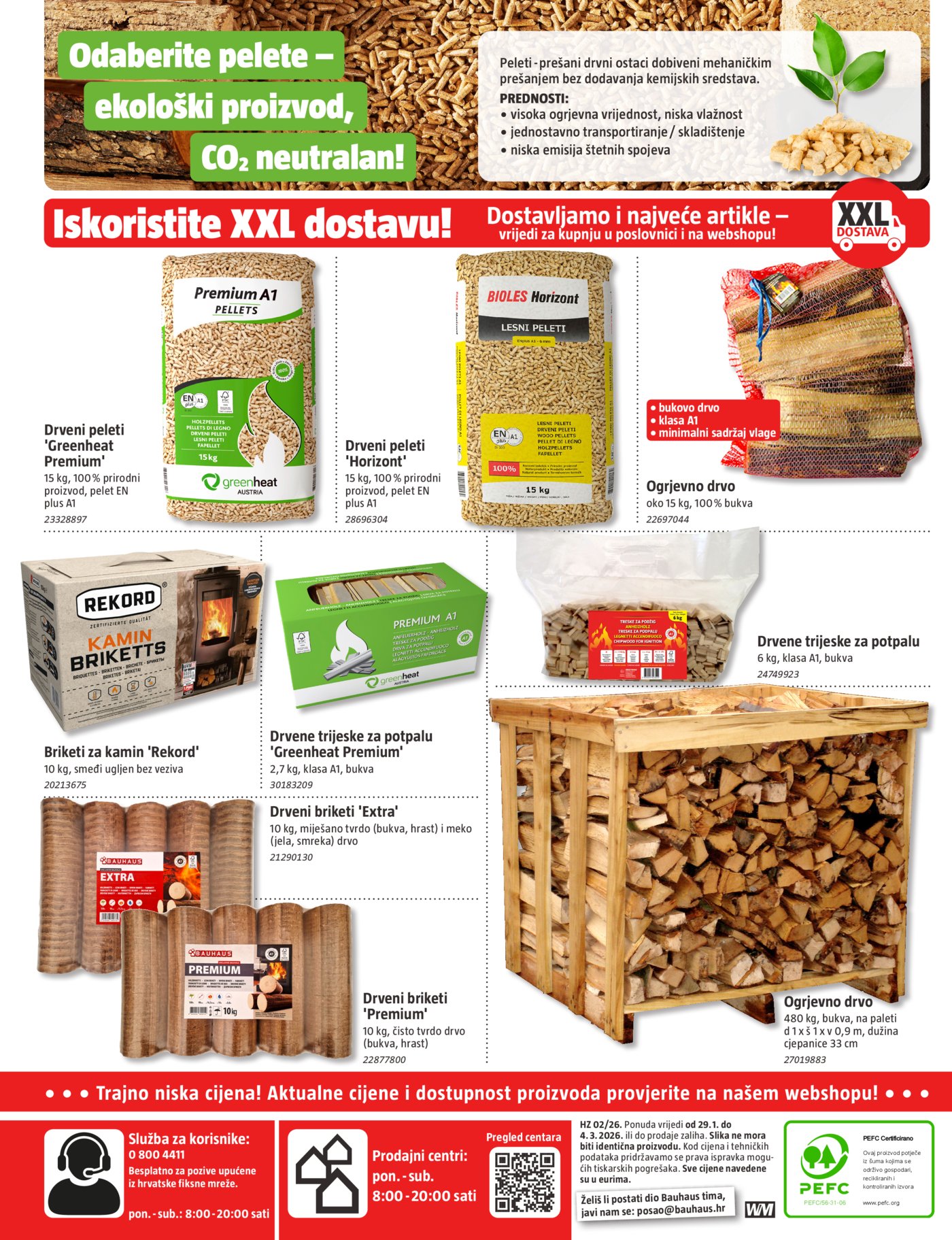 Bauhaus katalog Akcija 29.01.-04.03.2026.