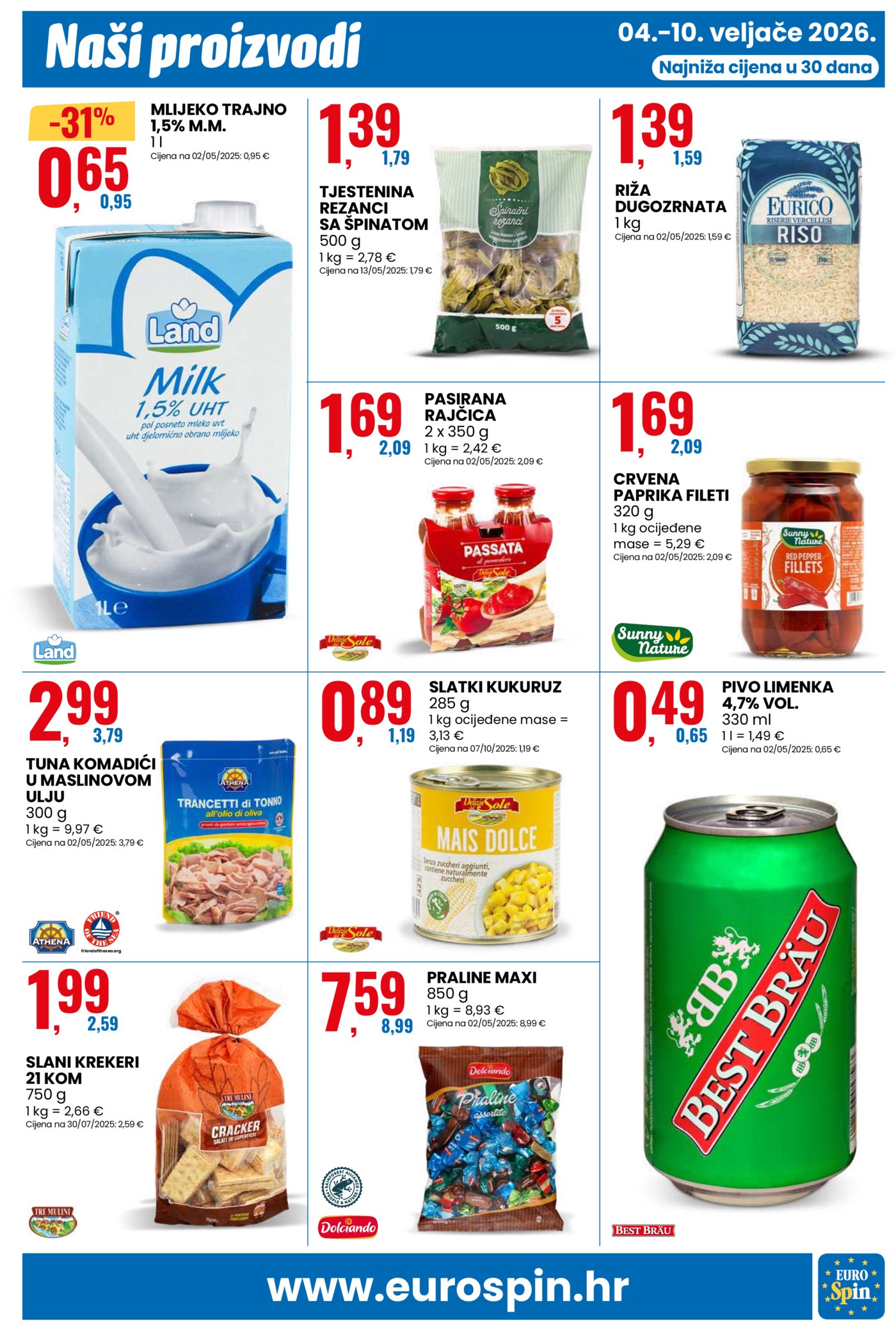 Eurospin katalog Akcija 04.02. - 10.02.2026