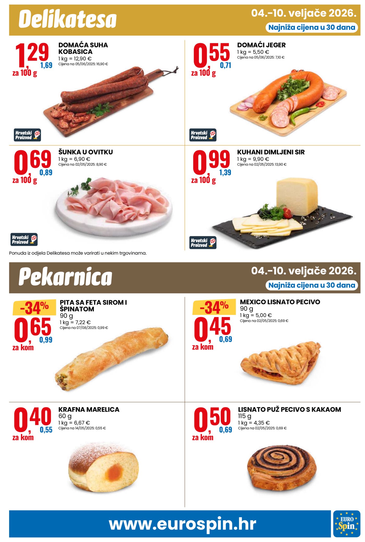 Eurospin katalog Akcija 04.02. - 10.02.2026