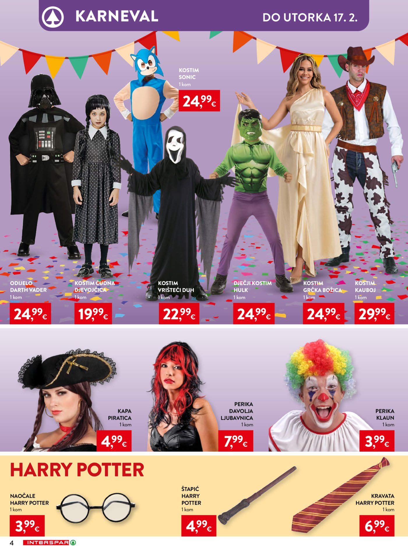 INTERSPAR Fašnik 04.02.-10.02.2026.