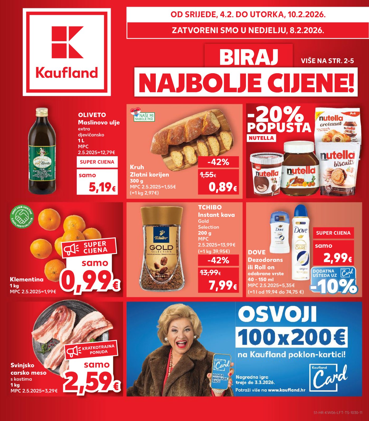 Kaufland katalog Akcija 04.02.-10.02.2026. Odabrane poslovnice