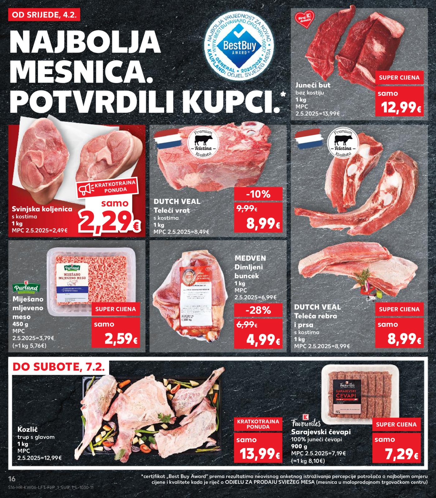 Kaufland katalog Akcija 04.02.-10.02.2026. Odabrane poslovnice