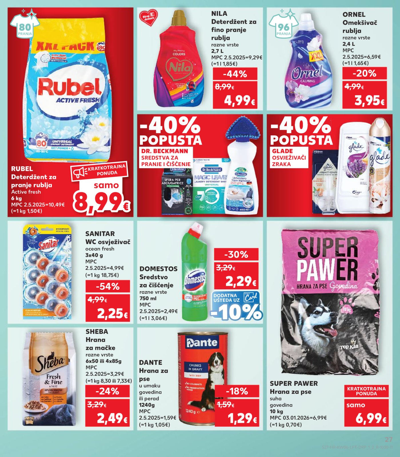 Kaufland katalog Akcija 04.02.-10.02.2026. Odabrane poslovnice