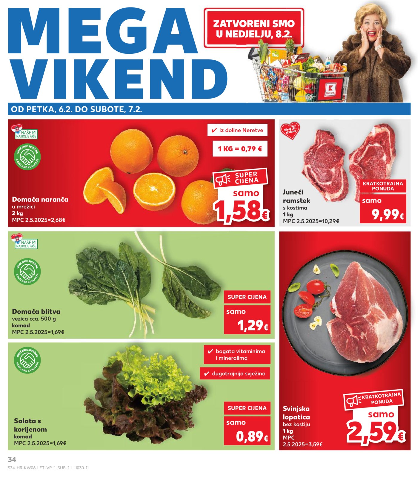Kaufland katalog Akcija 04.02.-10.02.2026. Odabrane poslovnice