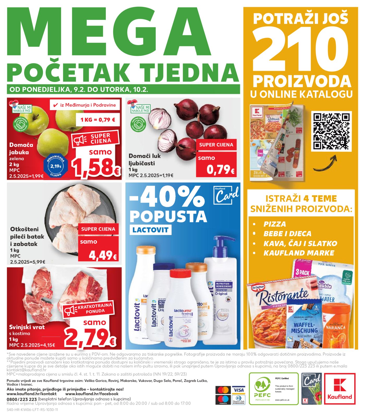Kaufland katalog Akcija 04.02.-10.02.2026. Odabrane poslovnice