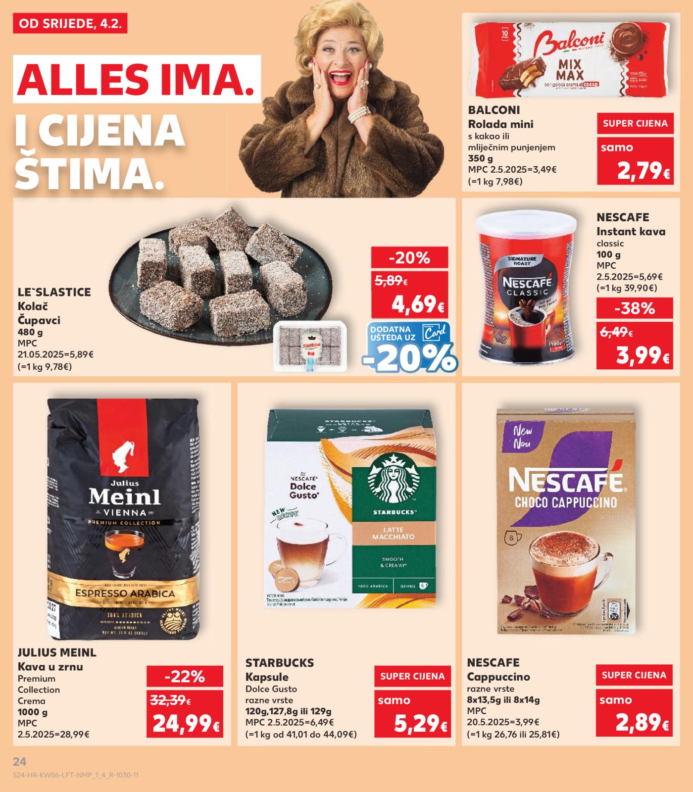Kaufland katalog Akcija 04.02.-10.02.2026. VG, Po, Ro, Vo, Vu, DS, Ma, Iv, Lučko