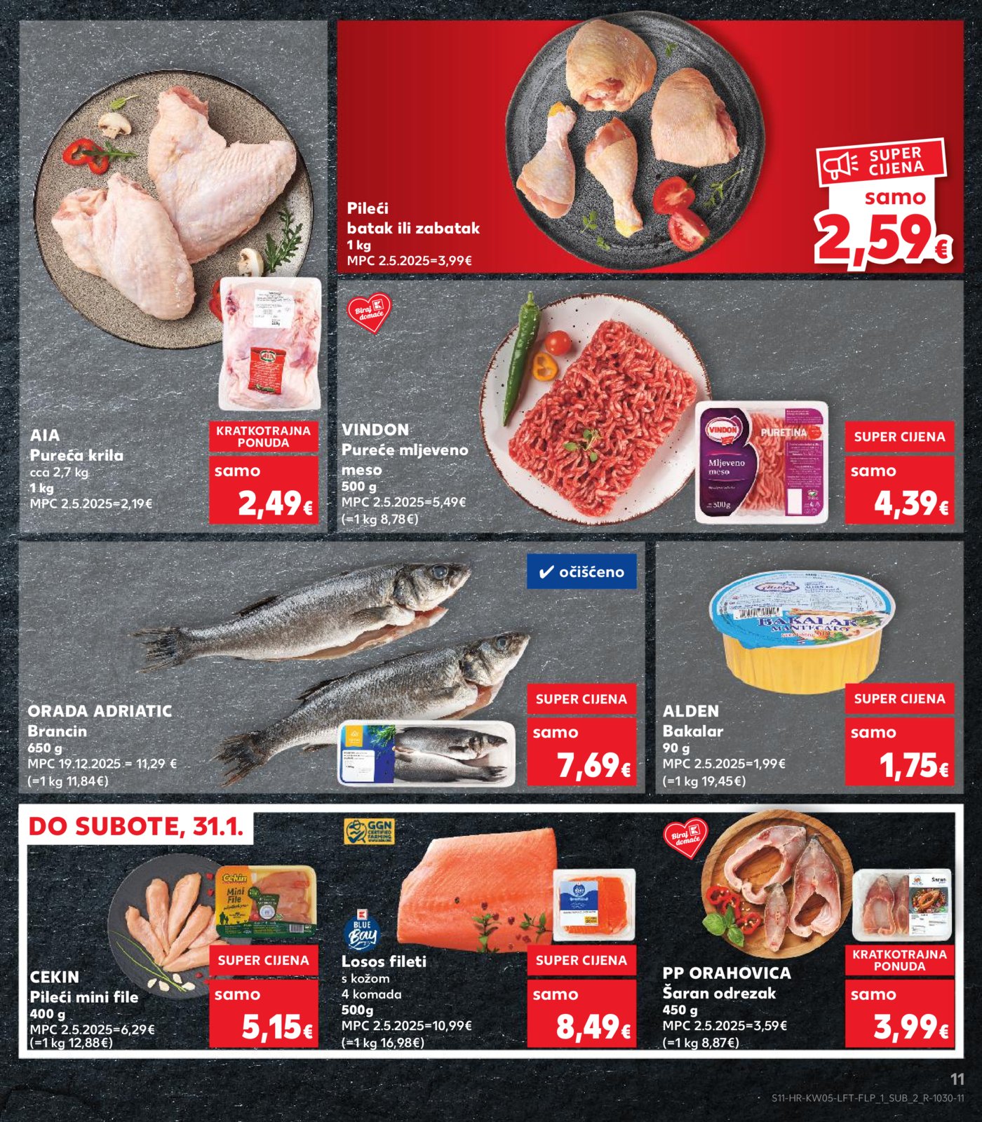 Kaufland katalog Akcija 28.01.-03.02.2026. Odabrane poslovnice