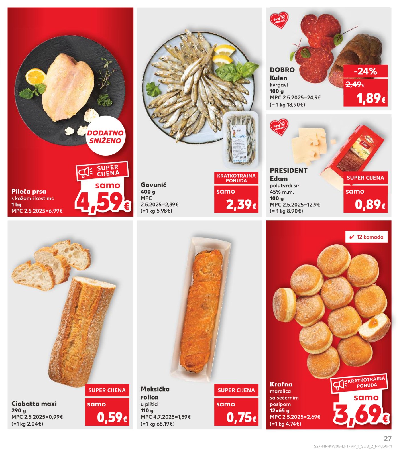 Kaufland katalog Akcija 28.01.-03.02.2026. Odabrane poslovnice